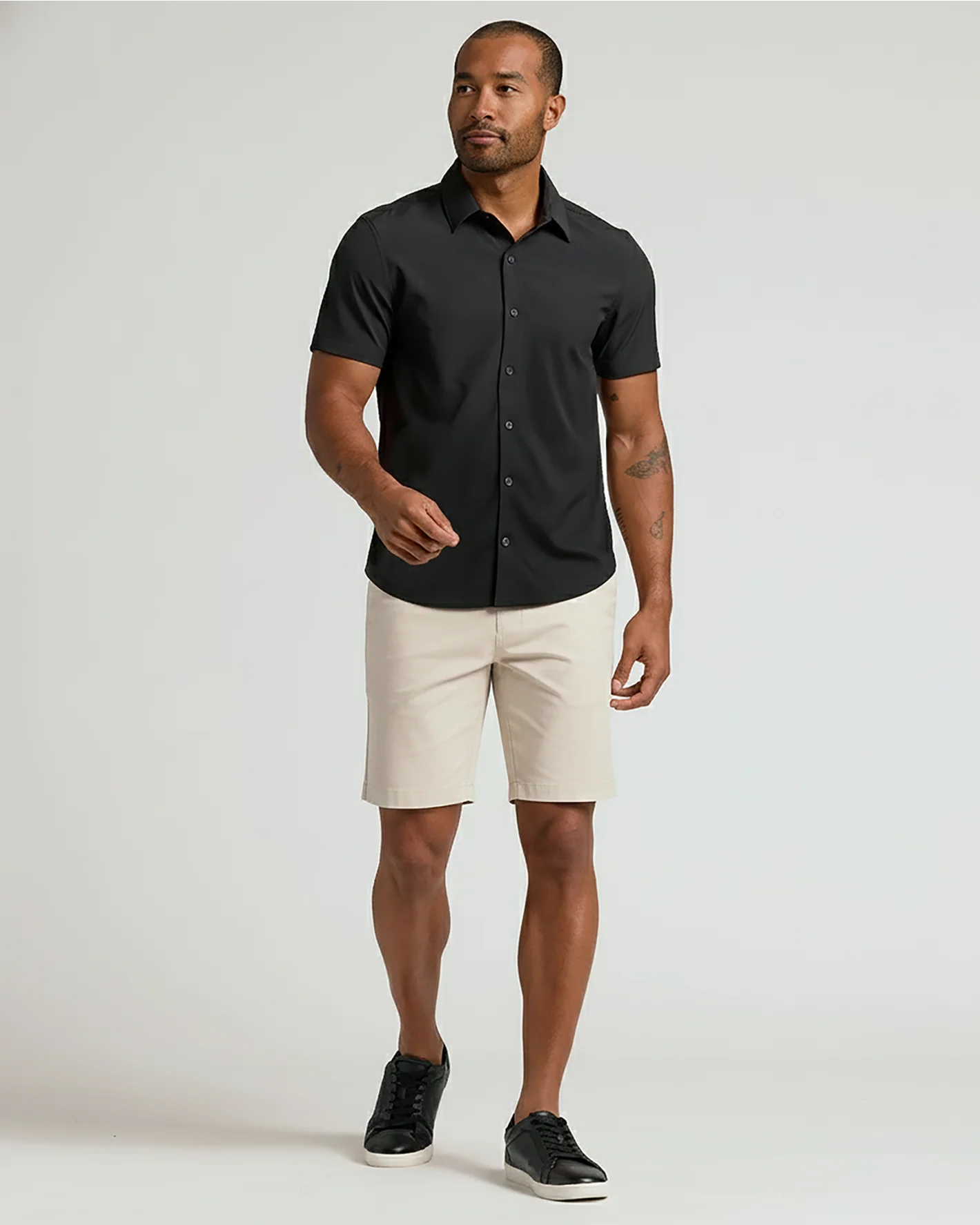 7" Sandstone & Navy Chino Shorts 2-Pack - Image 6