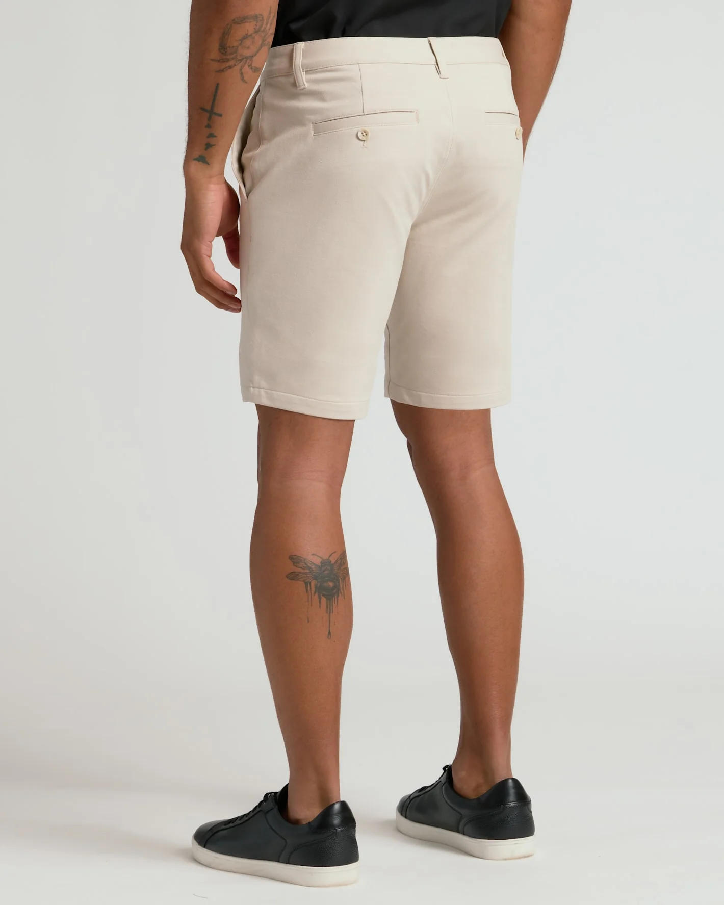 7" Sandstone & Navy Chino Shorts 2-Pack - Image 7
