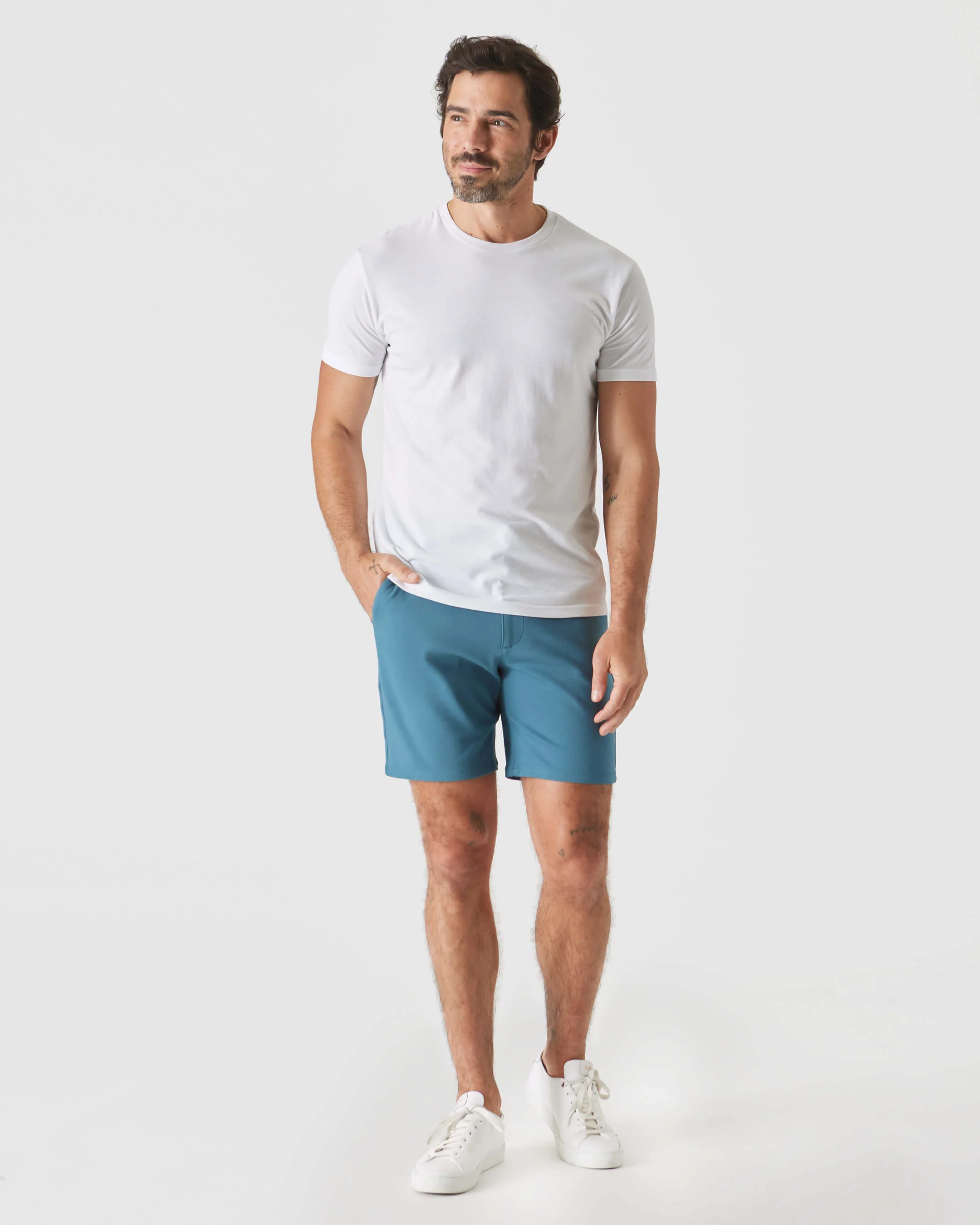 7 Sapphire Comfort Knit Chino Short - Image 4