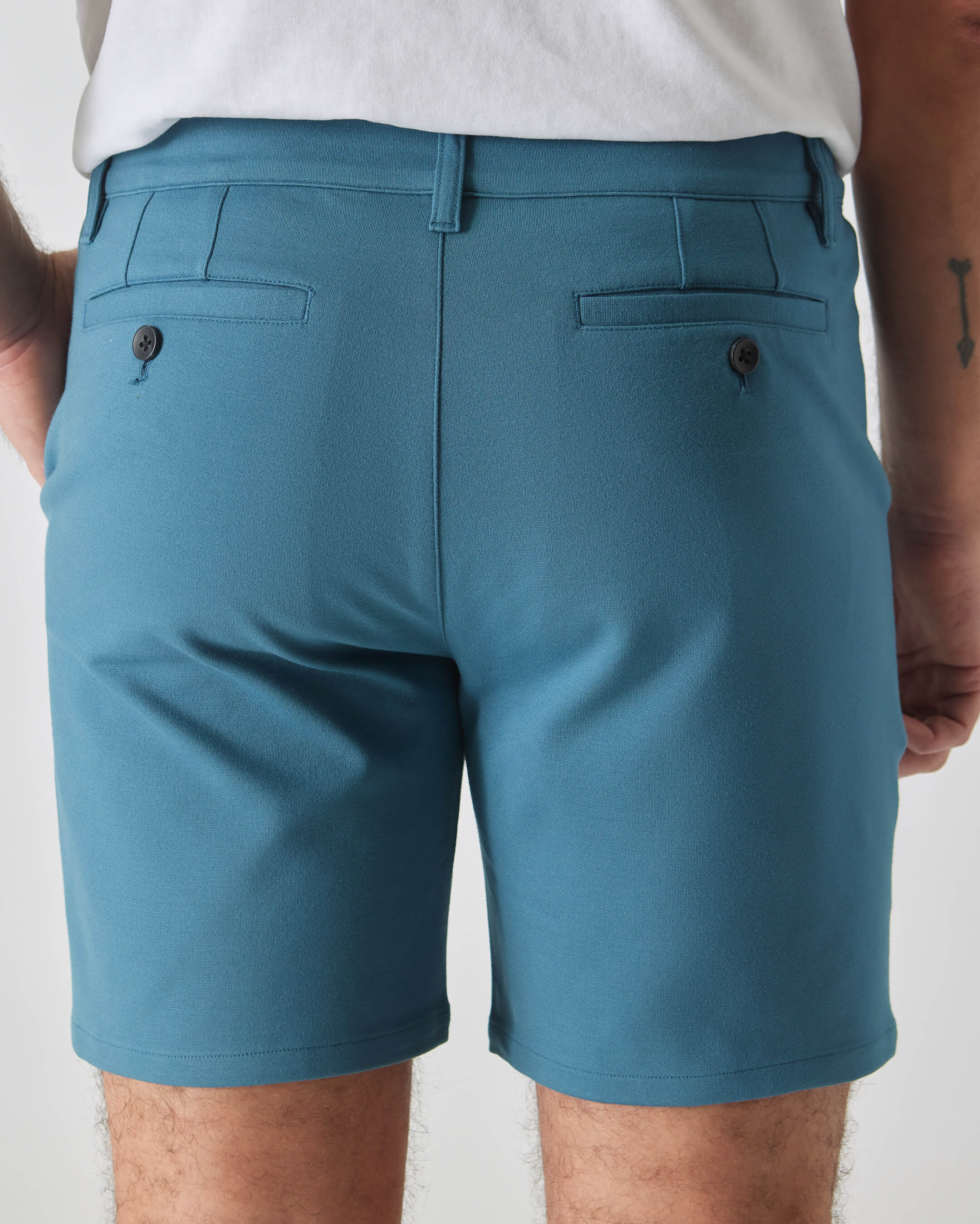 7 Sapphire Comfort Knit Chino Short - Image 7