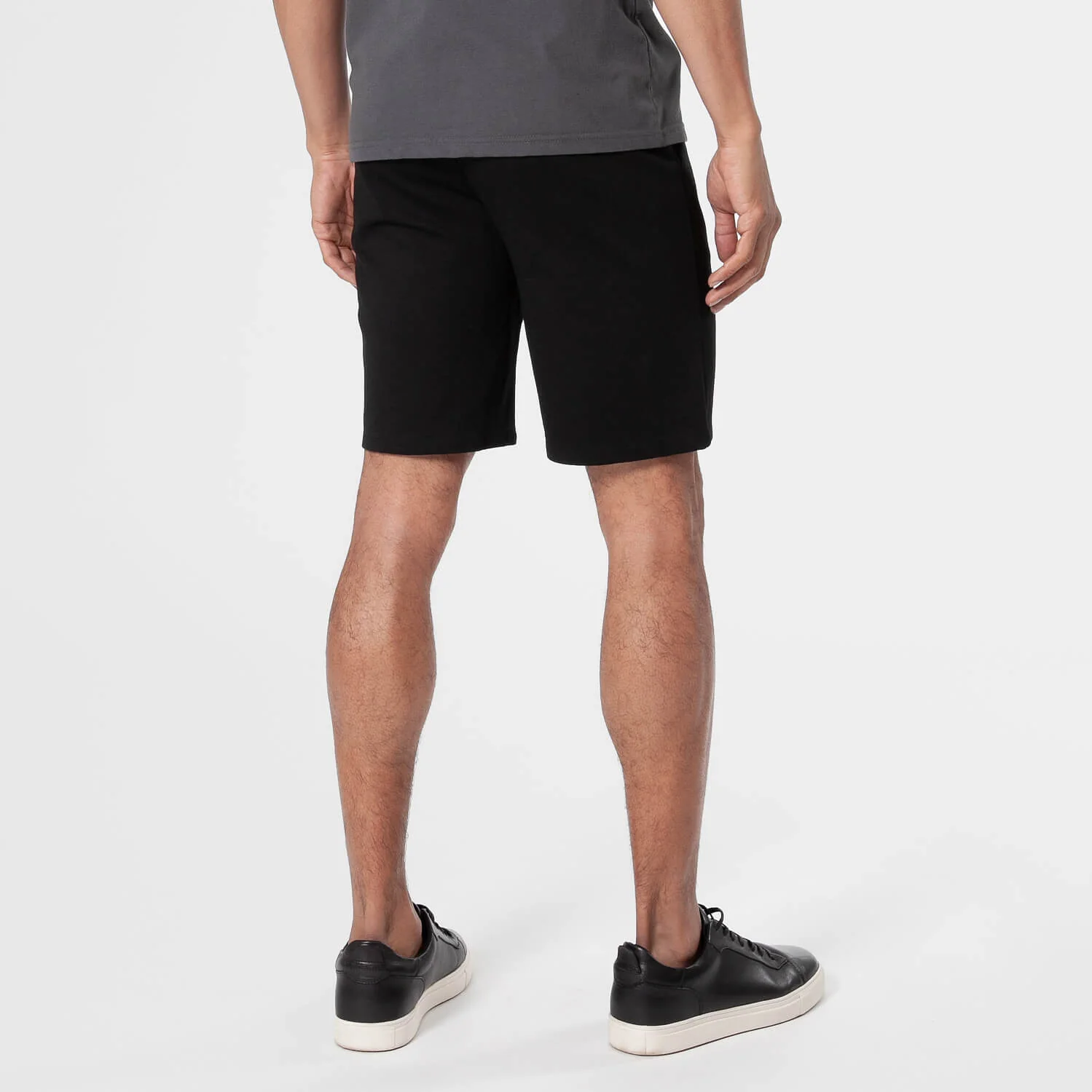 9" Black & Sandstone Comfort Knit Chino Shorts 2-Pack - Image 4