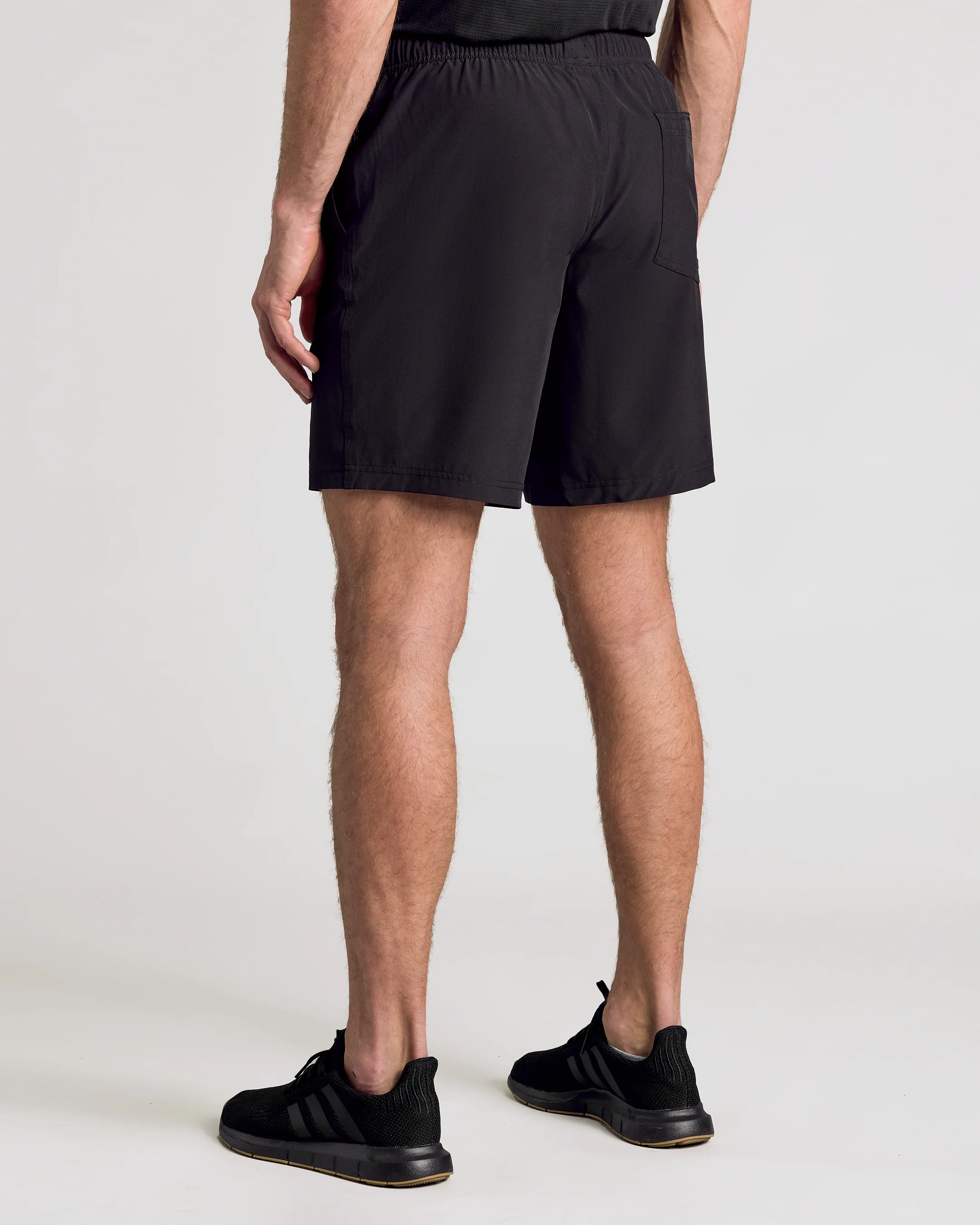 Black 9" Active Quick Dry Shorts - Image 3