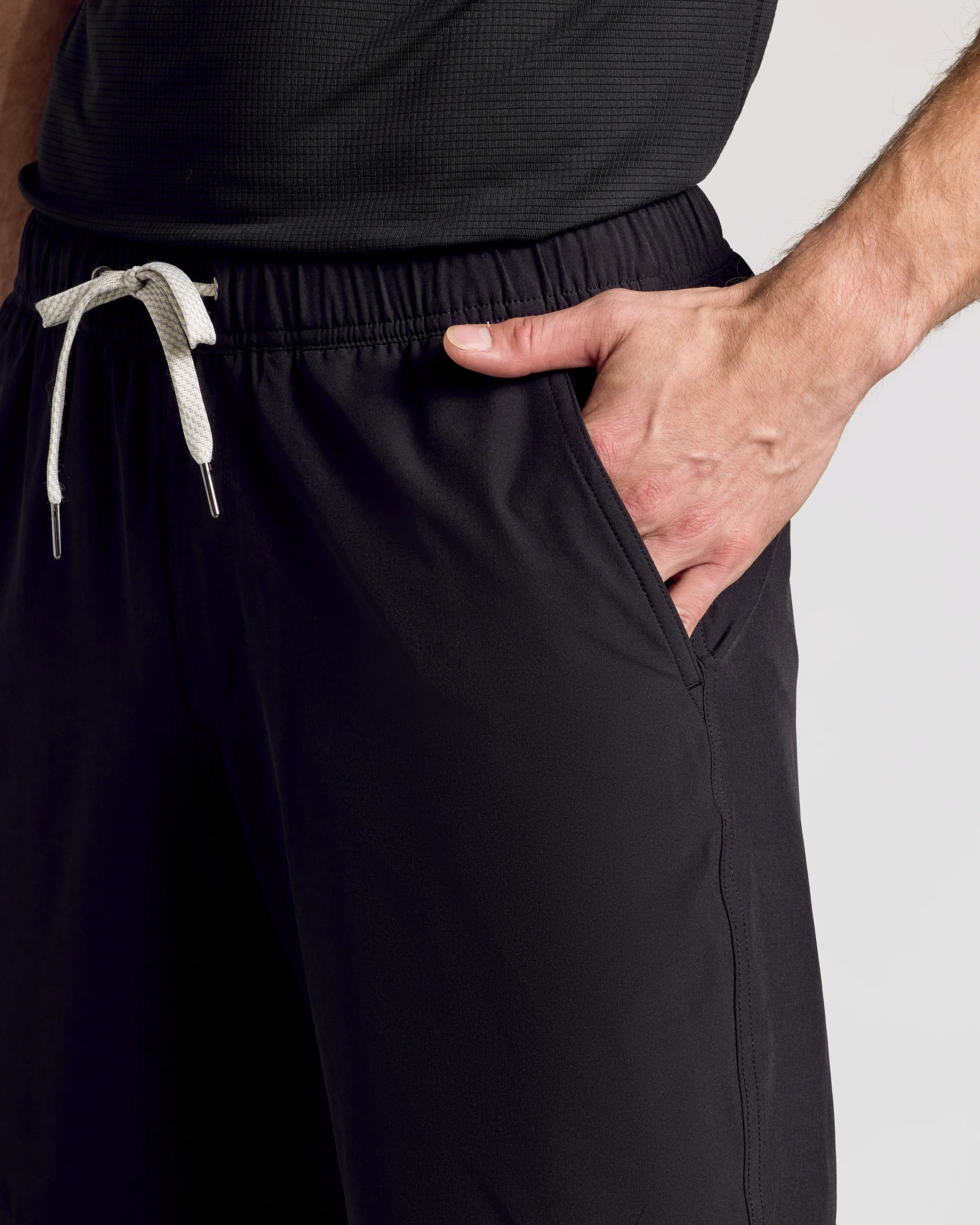 Black 9" Active Quick Dry Shorts - Image 8