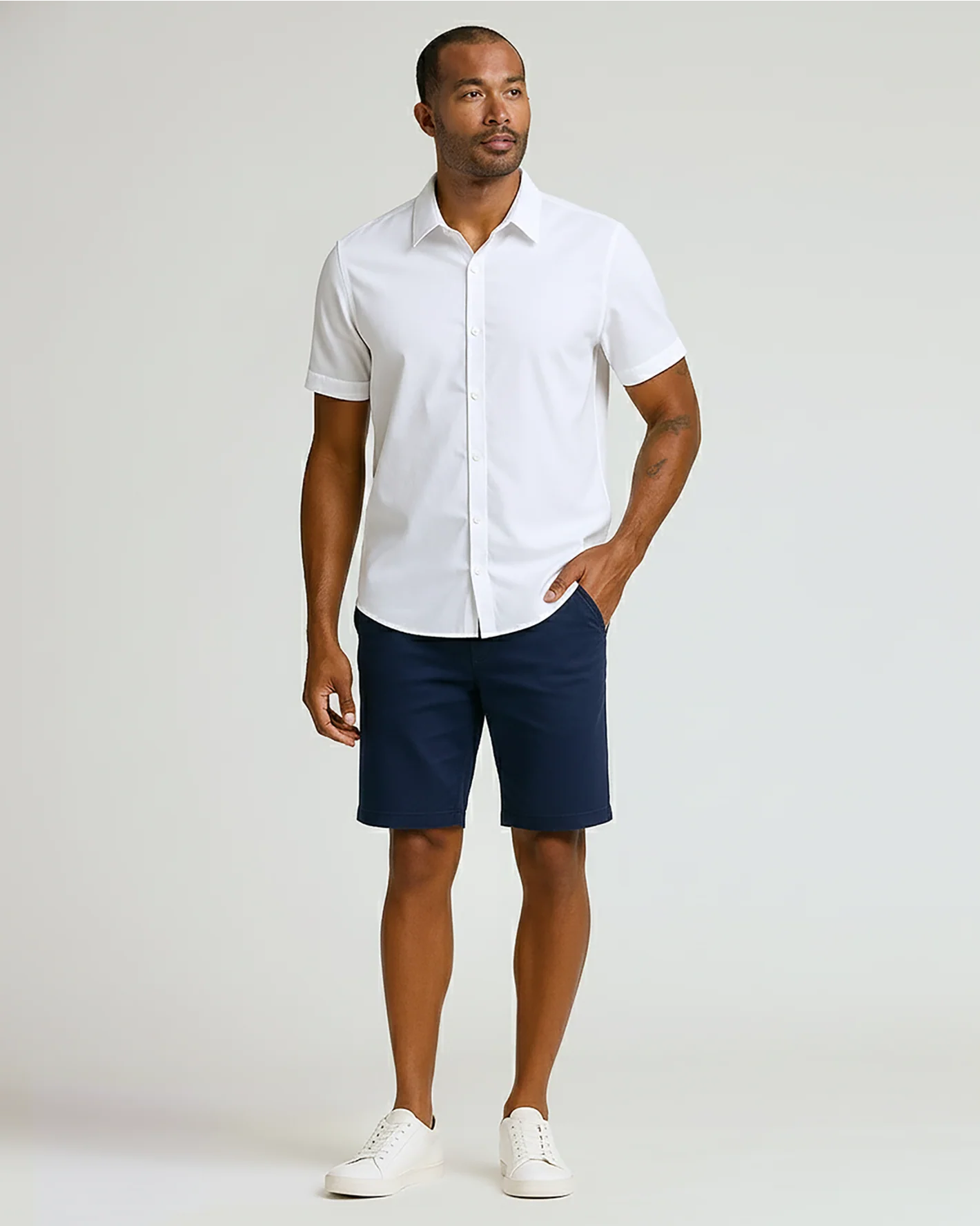 9" Navy Classic Chino Shorts 2.0 - Image 3