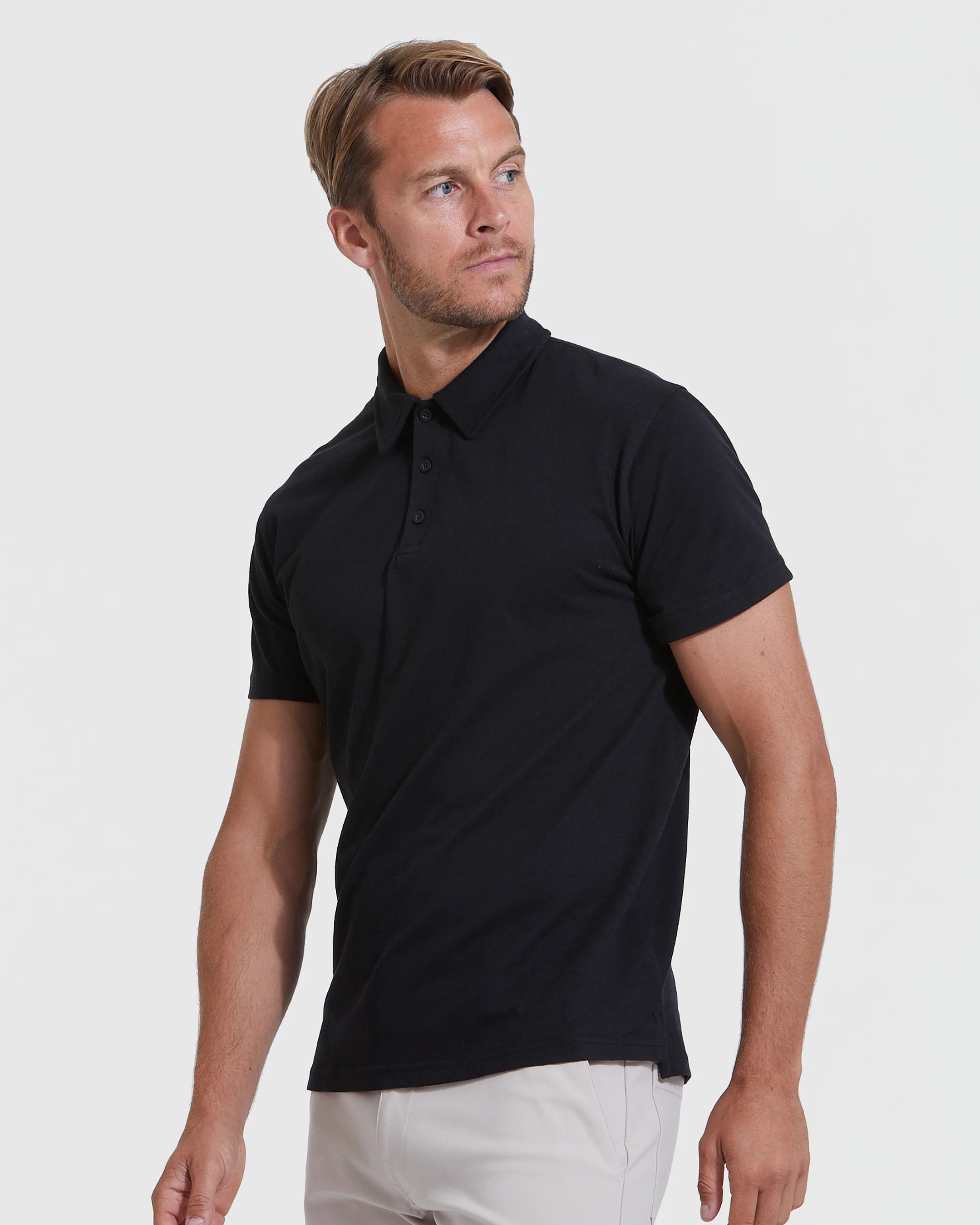 Black Classic Polo 3-Pack - Image 4