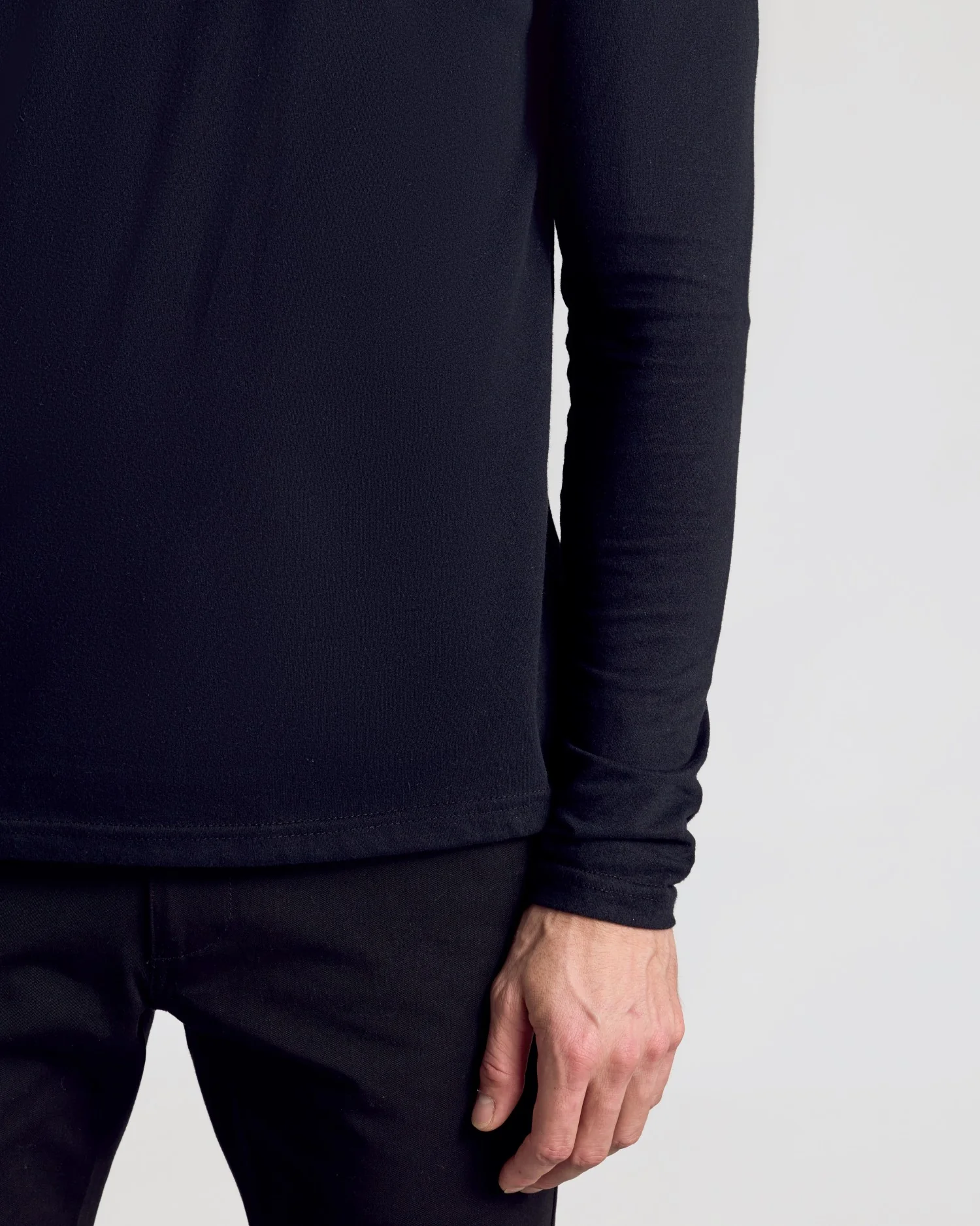 All Black Classic Henley 3-Pack - Image 7