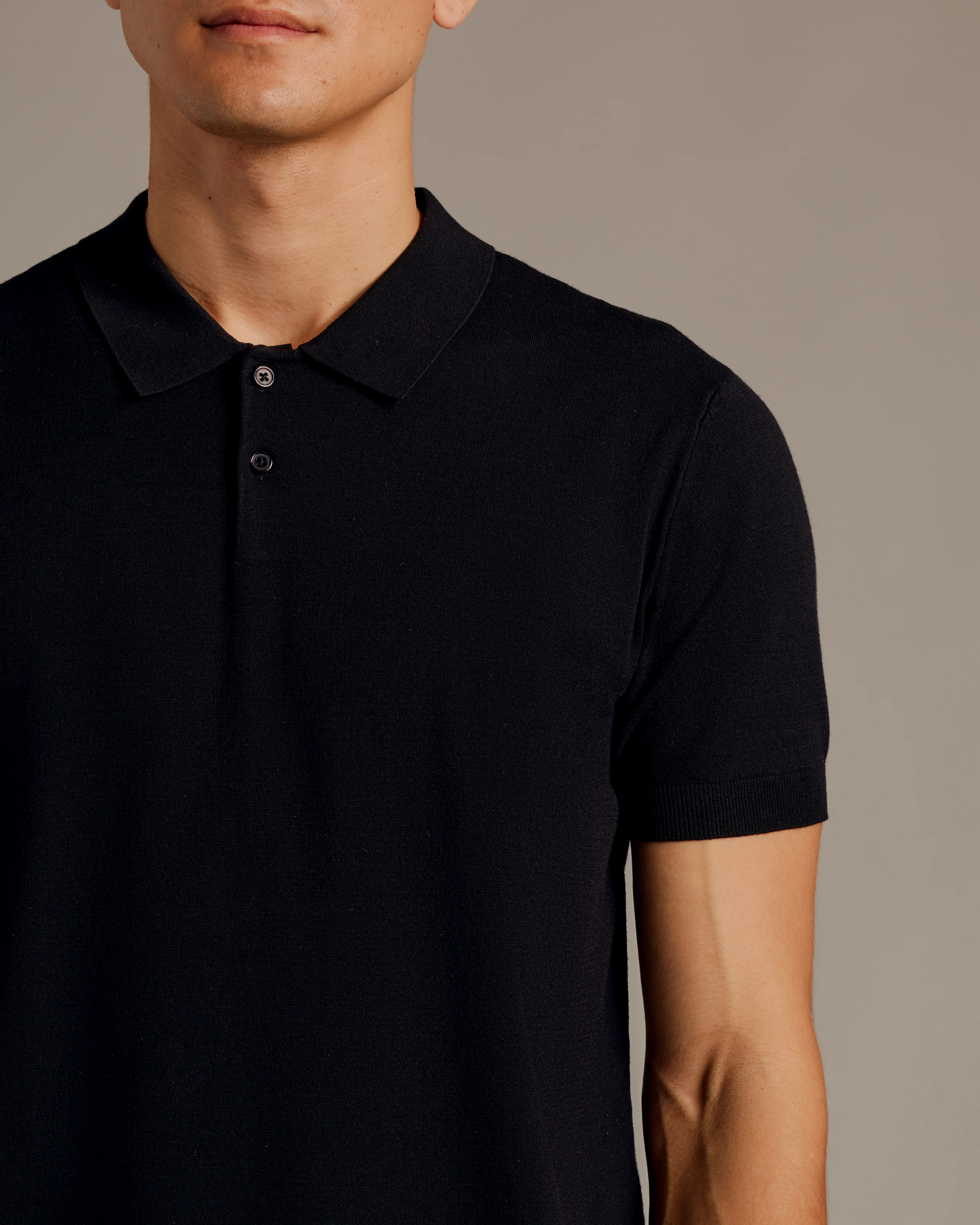 All Black Dressy Polo 3-Pack - Image 4