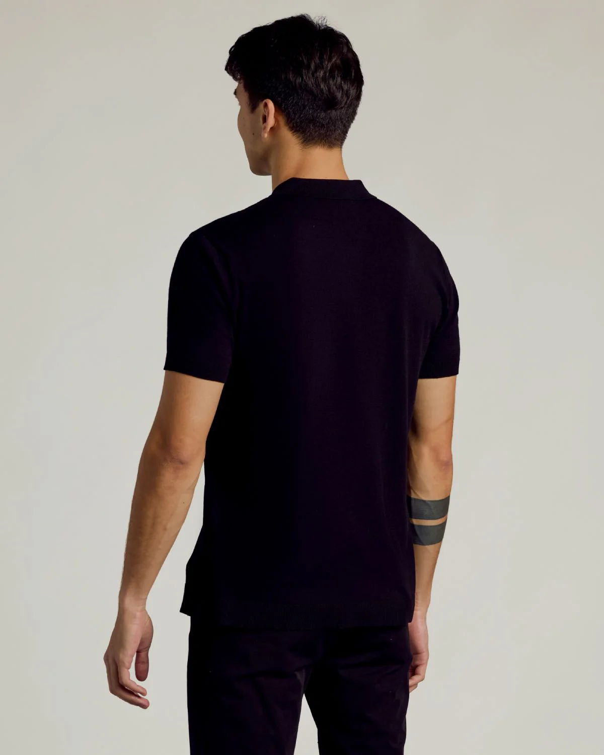 All Black Dressy Polo 3-Pack - Image 6