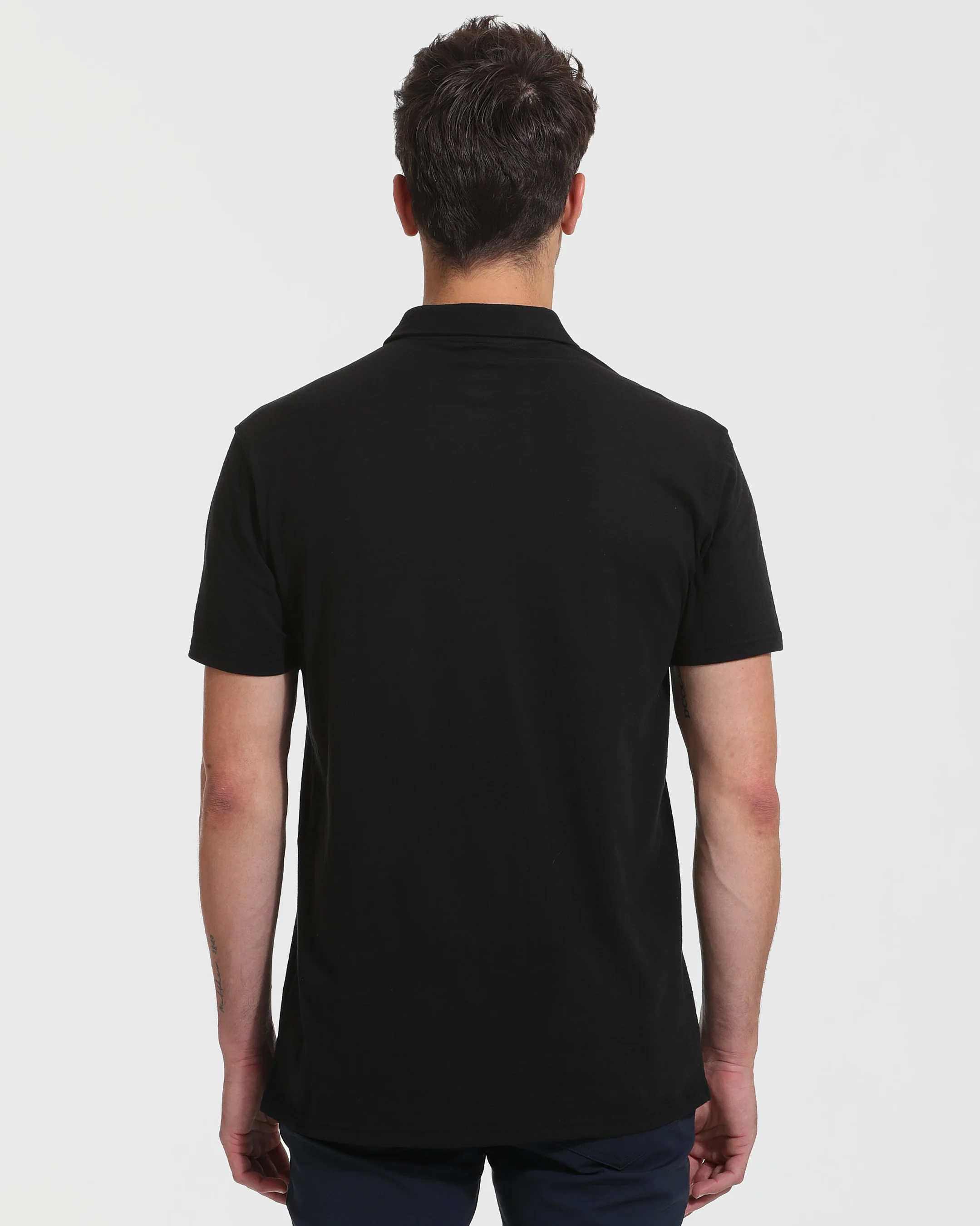 All Black Tall Classic Polo 10-Pack - Image 3