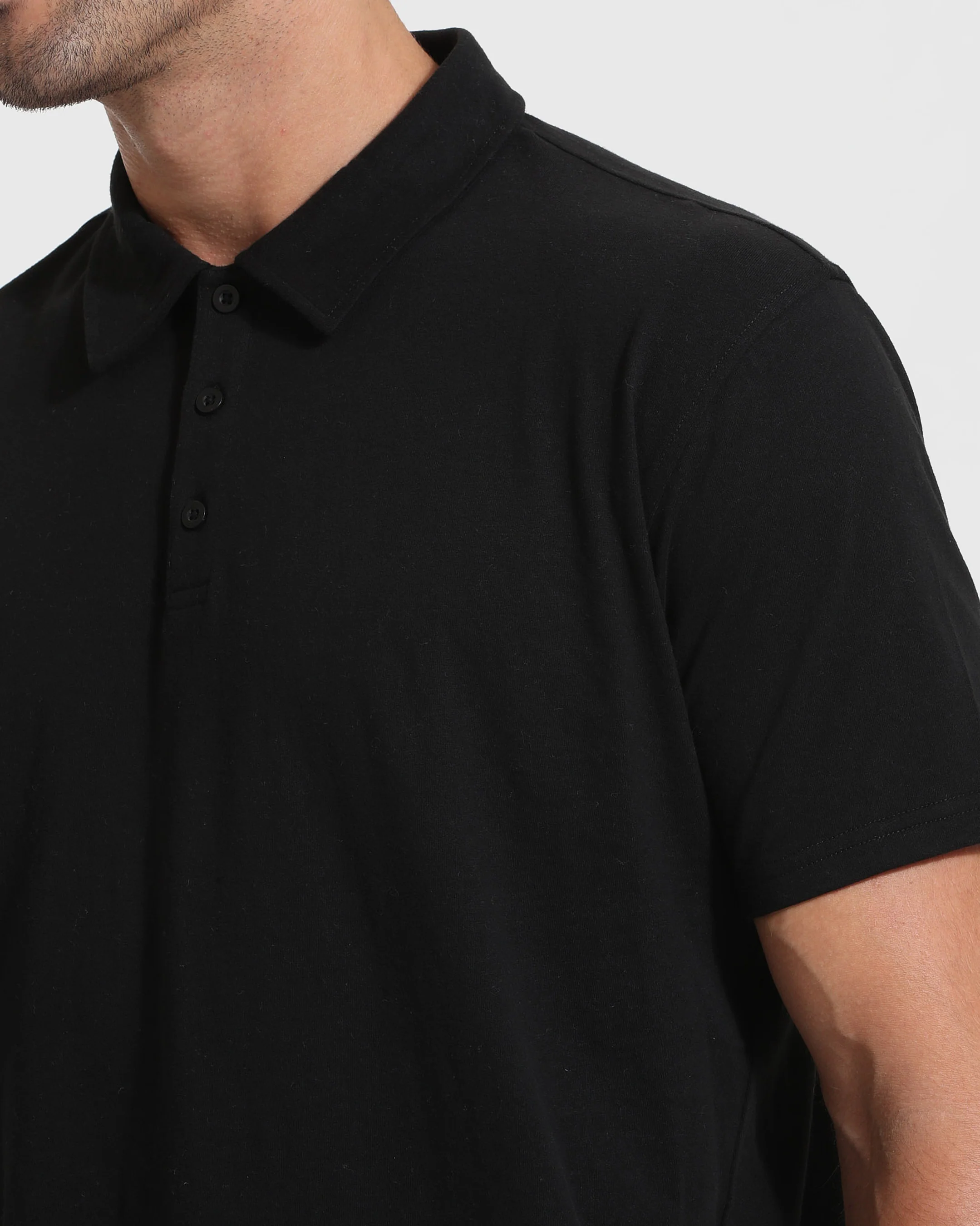 All Black Tall Classic Polo 3-Pack - Image 4