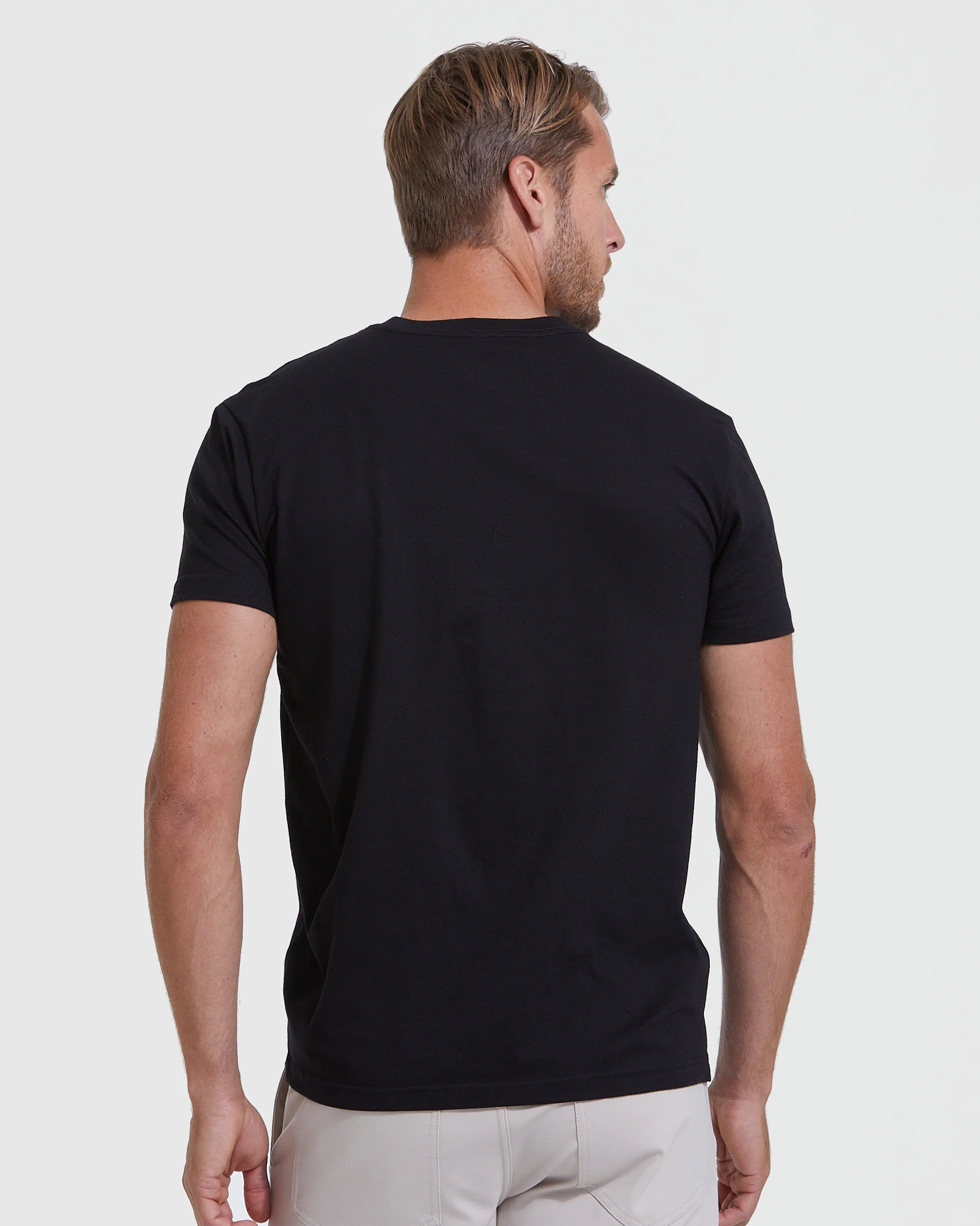 Black Classic V-Neck 3-Pack - Image 3