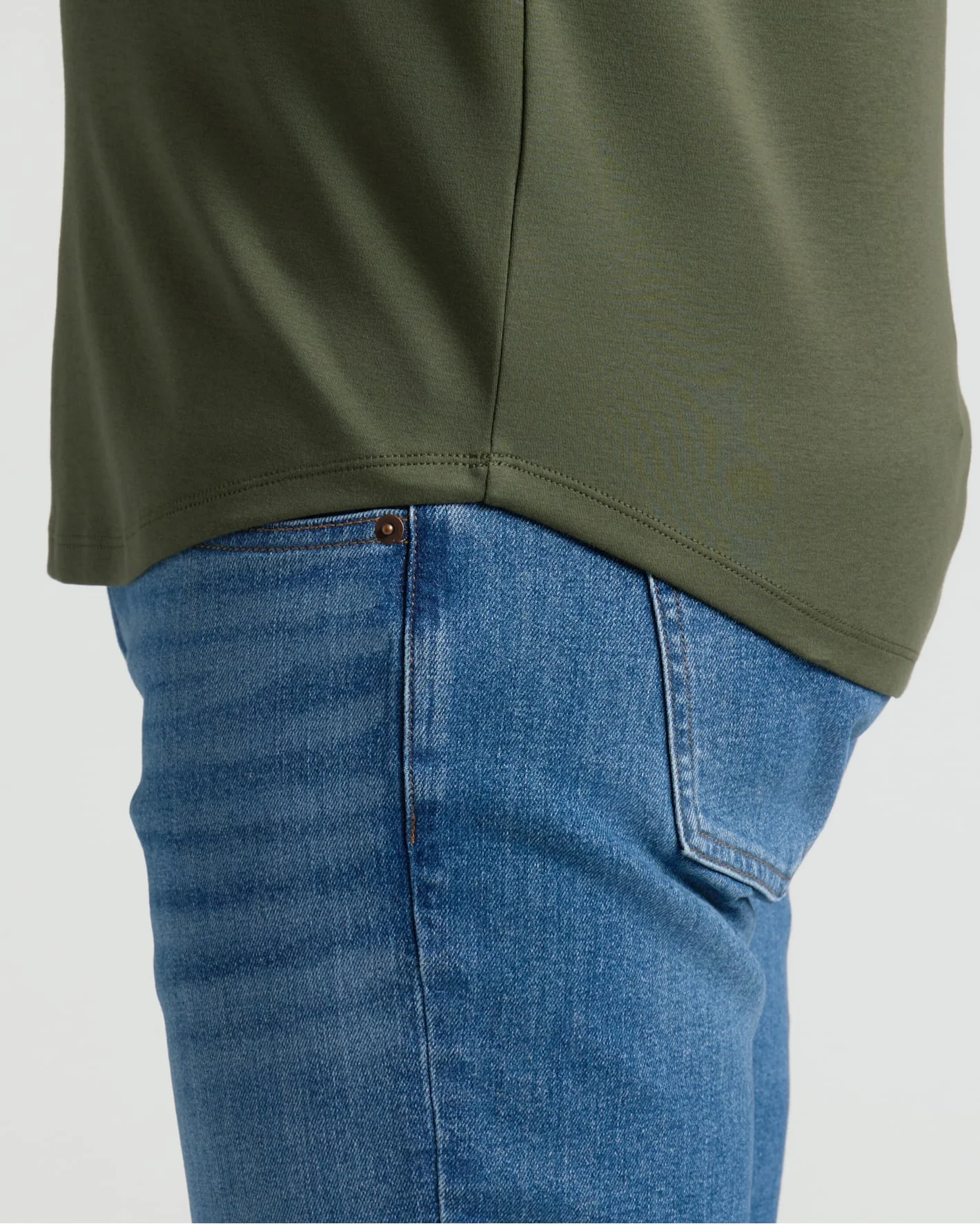 All Grove Pima Cotton Blend Curved Hem Crew 2-Pack - Image 8