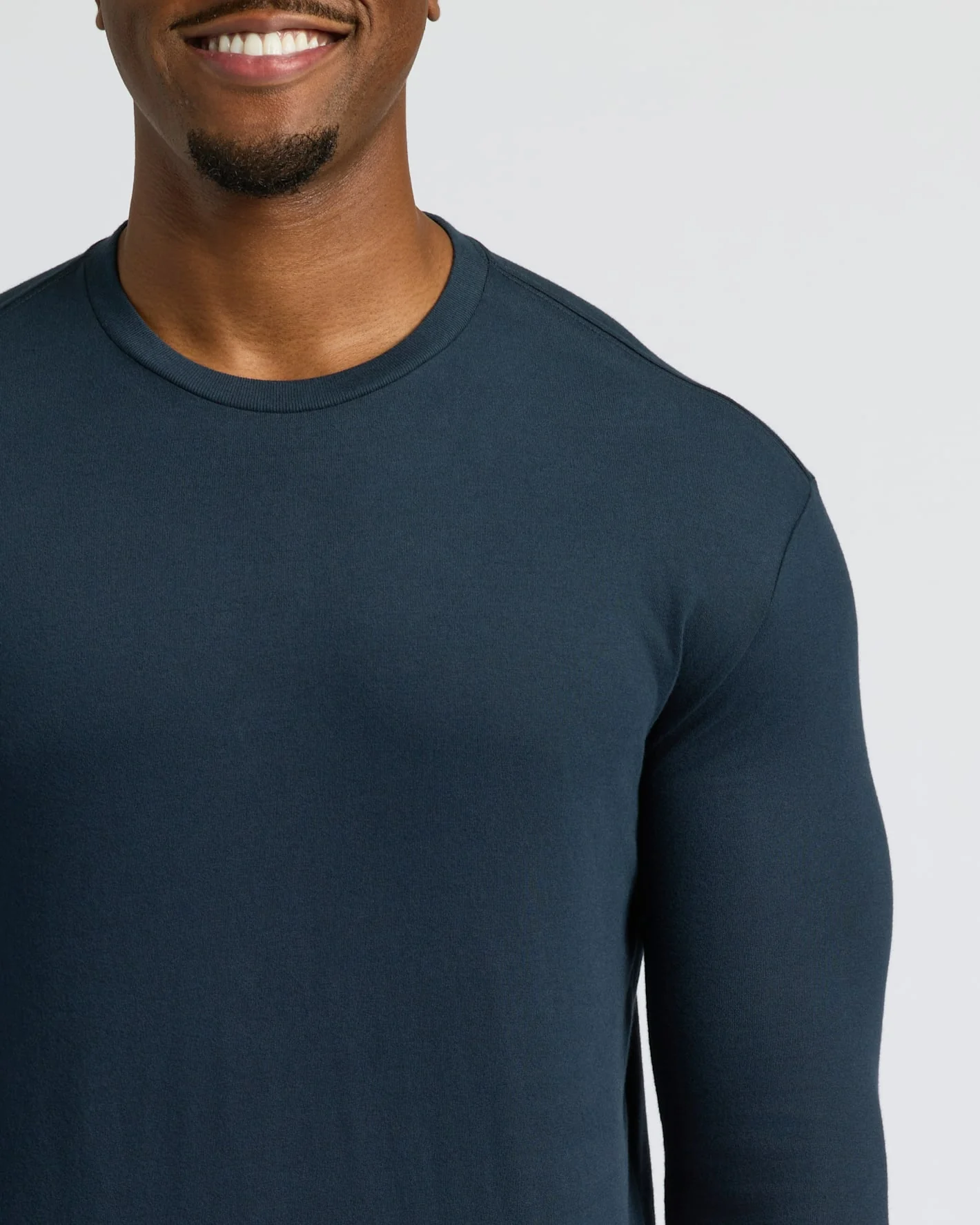 All Navy Tall Classic Long Sleeve Crew 6-Pack - Image 5