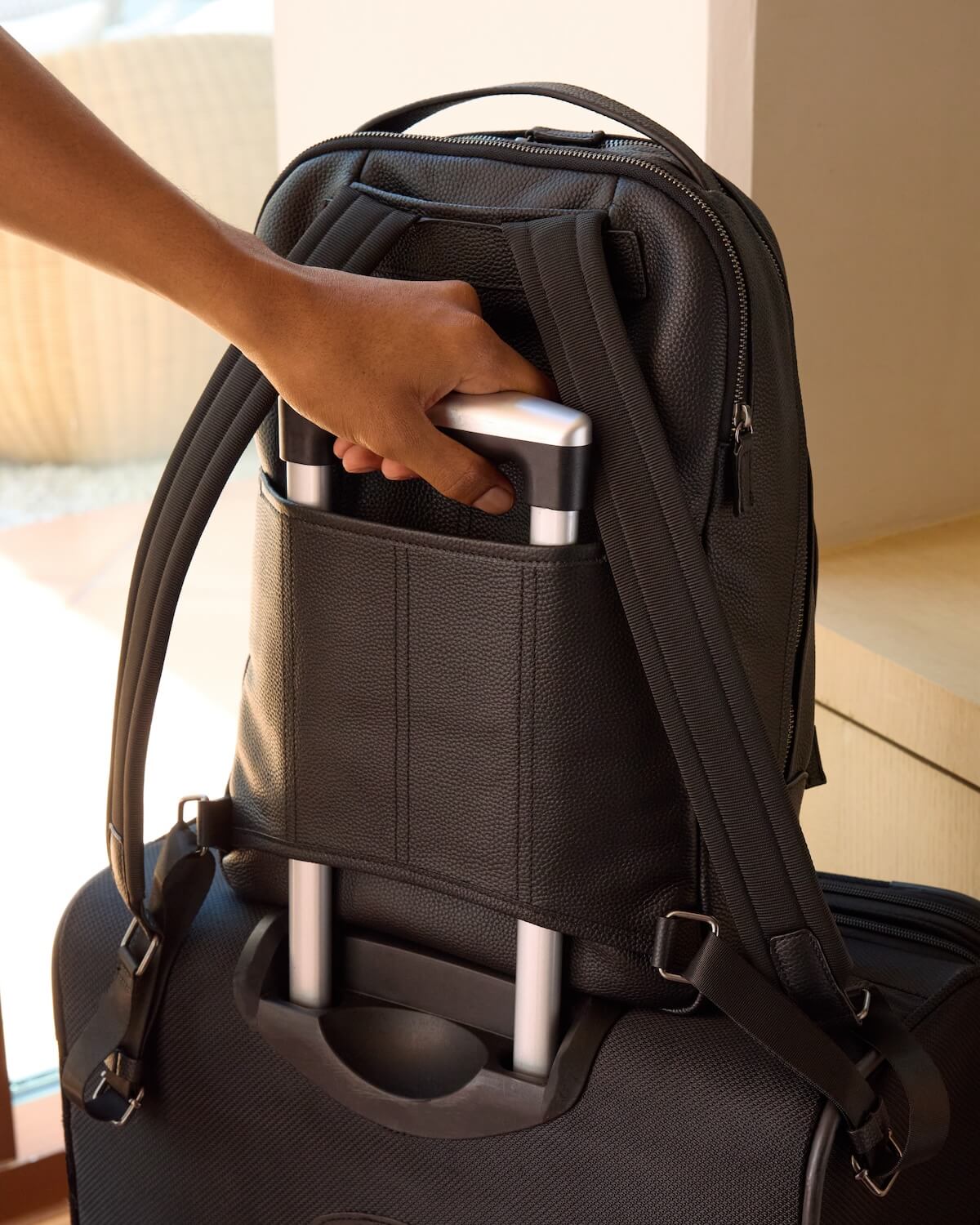 Premium Leather Backpack - Image 8