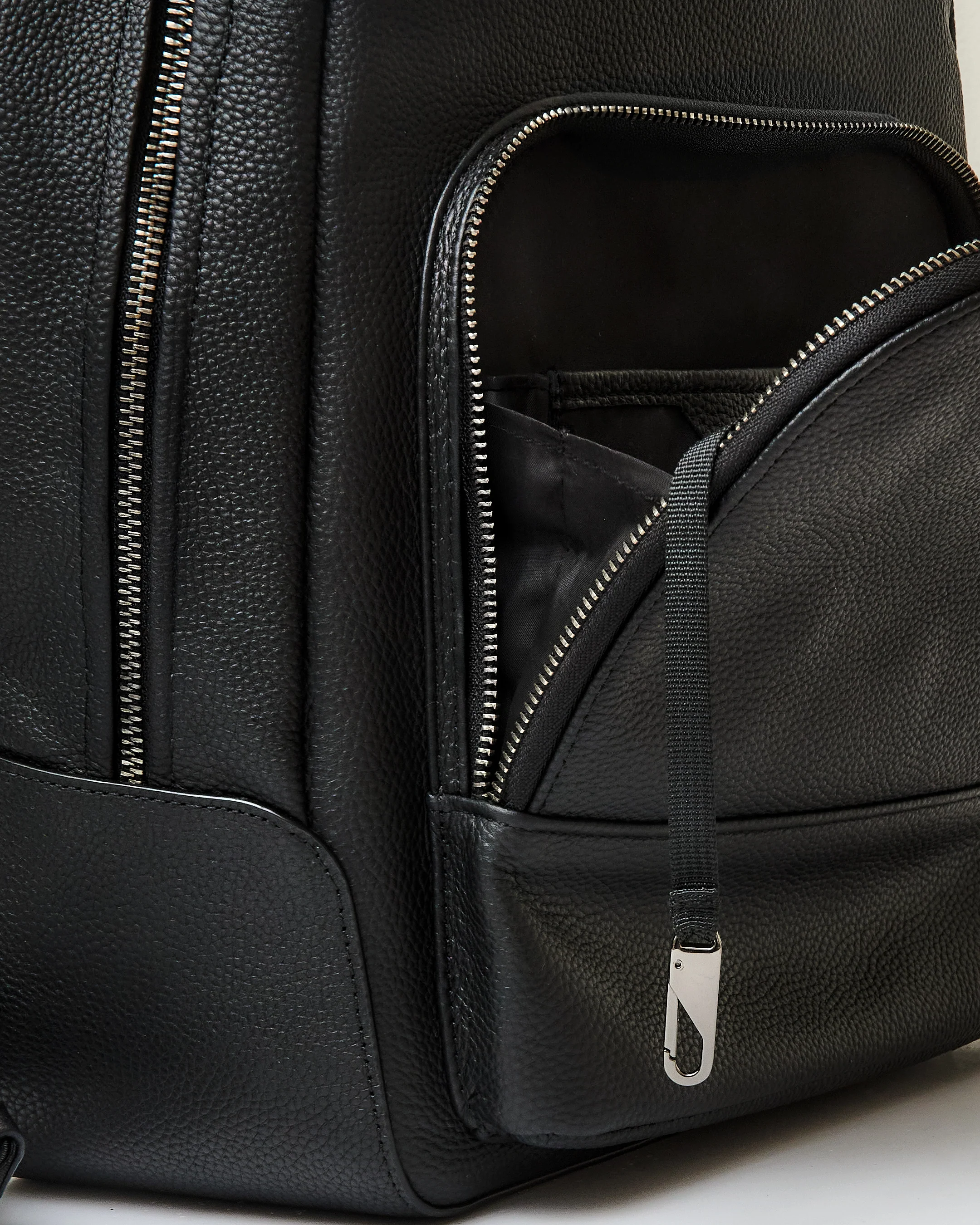 Premium Leather Backpack - Image 9
