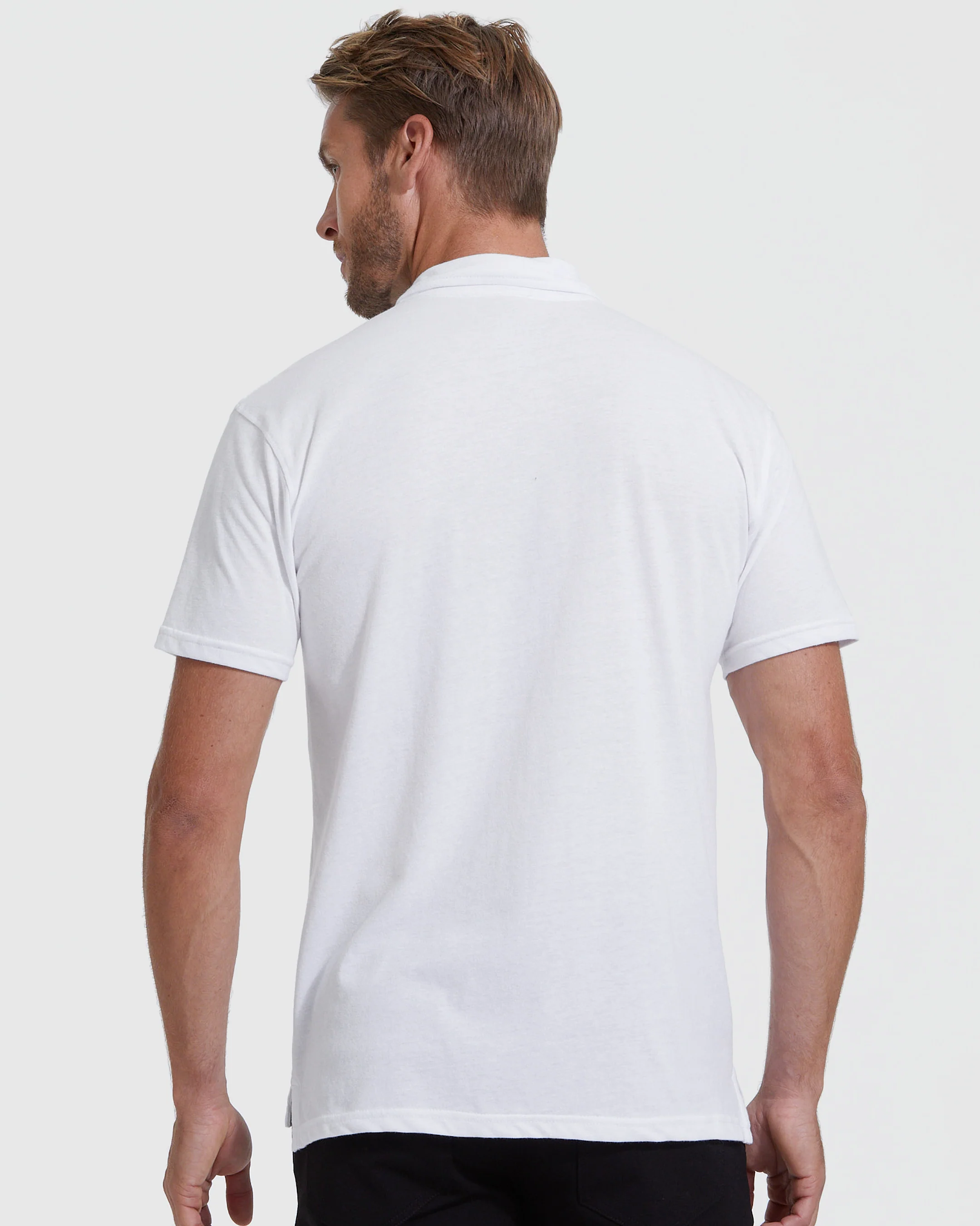 White Classic Polo 3-Pack - Image 5