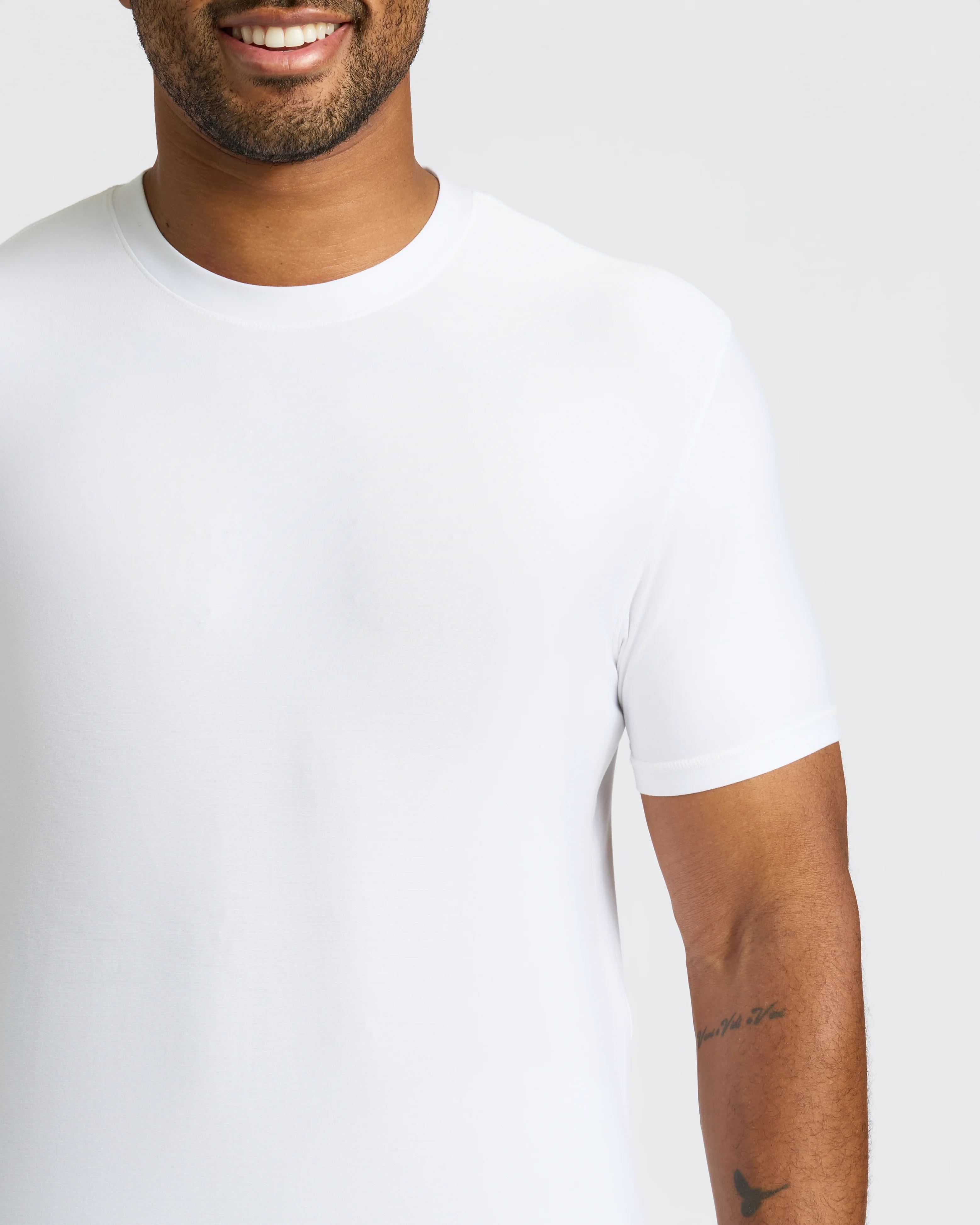 All White Active Crew Neck 3-Pack - Image 6