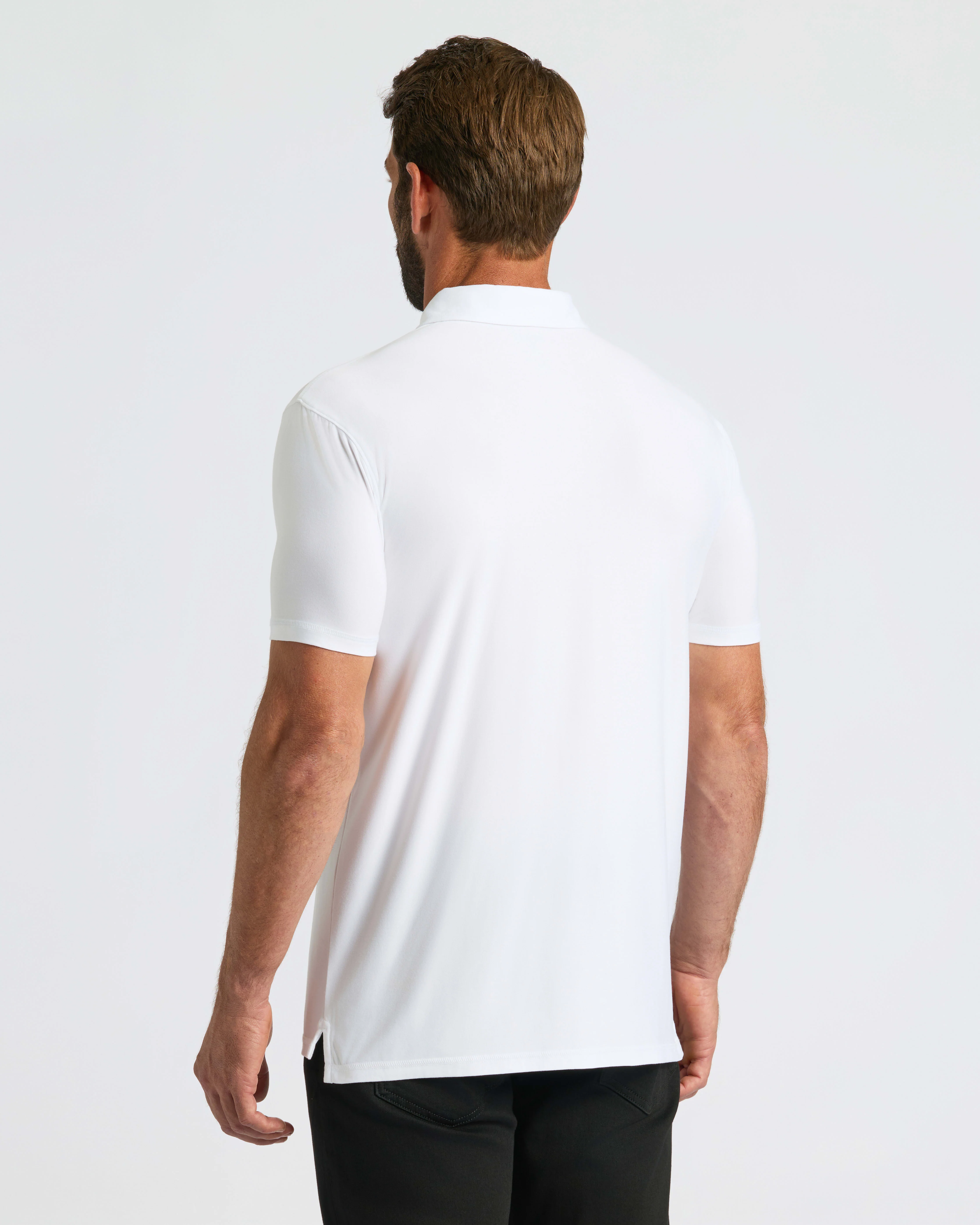 White Active Polo - Image 6