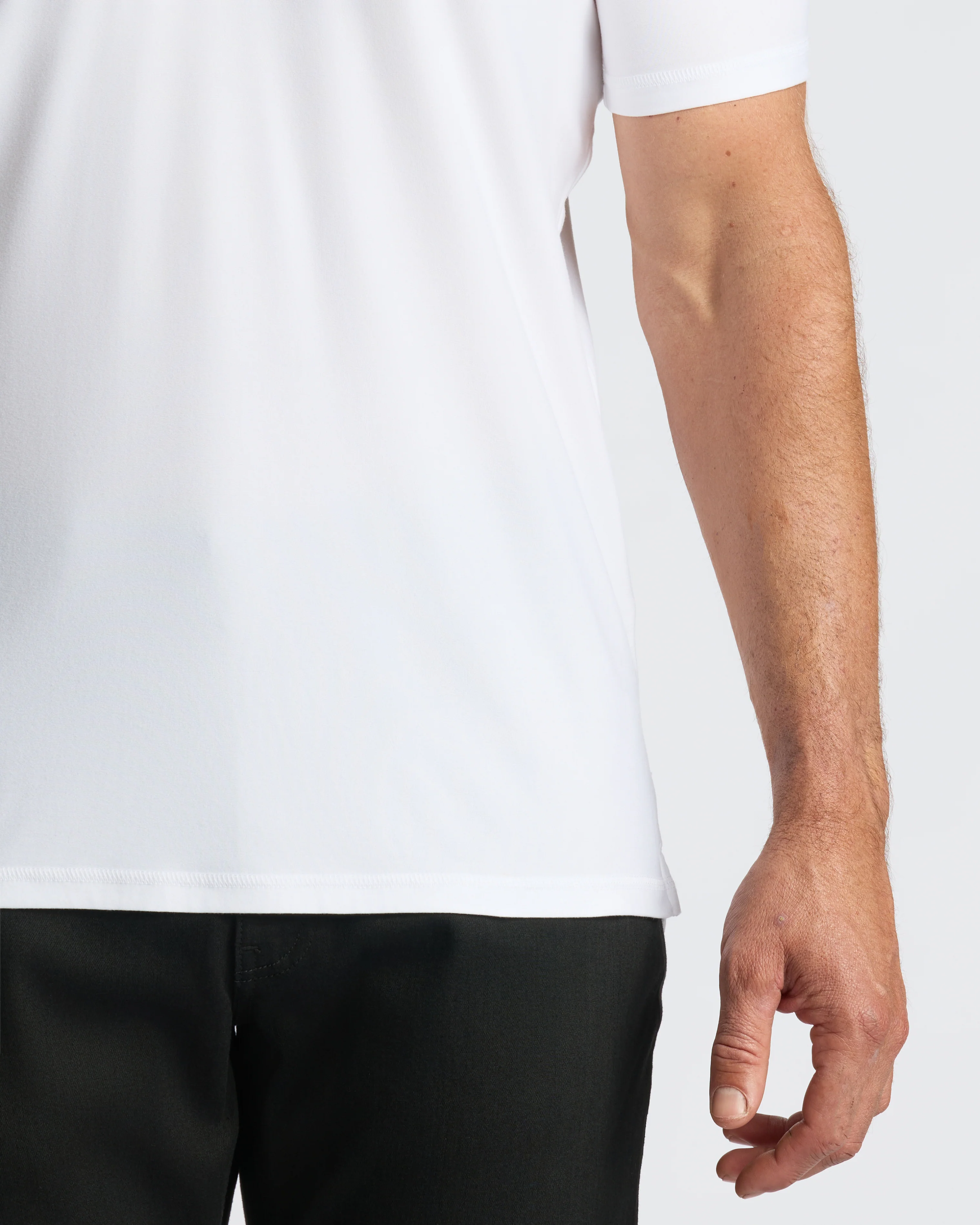 White Active Polo - Image 4