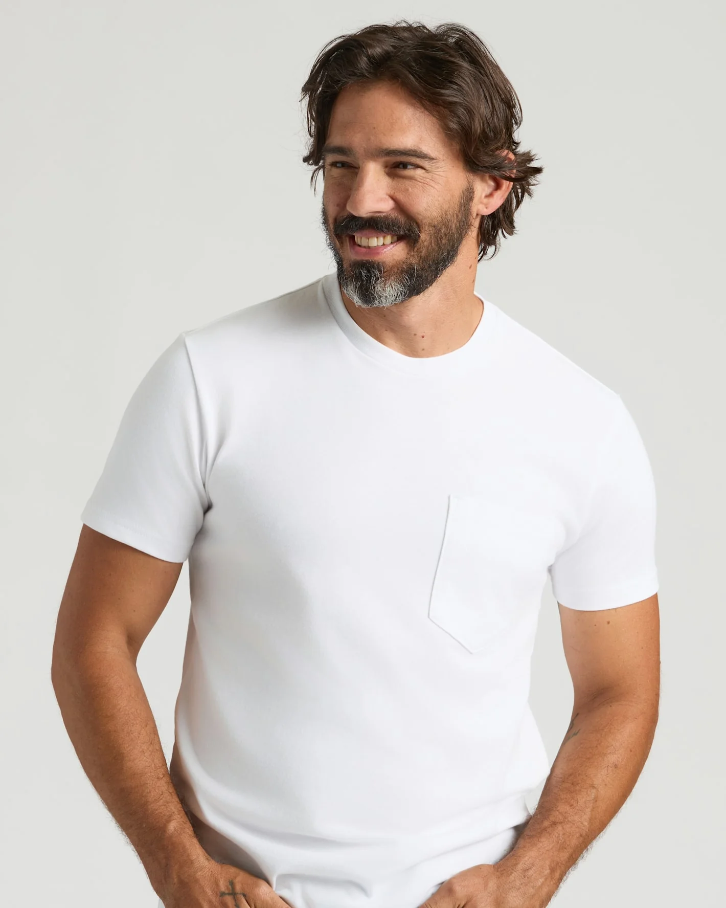 White Heavyweight Pocket Crew - Image 5