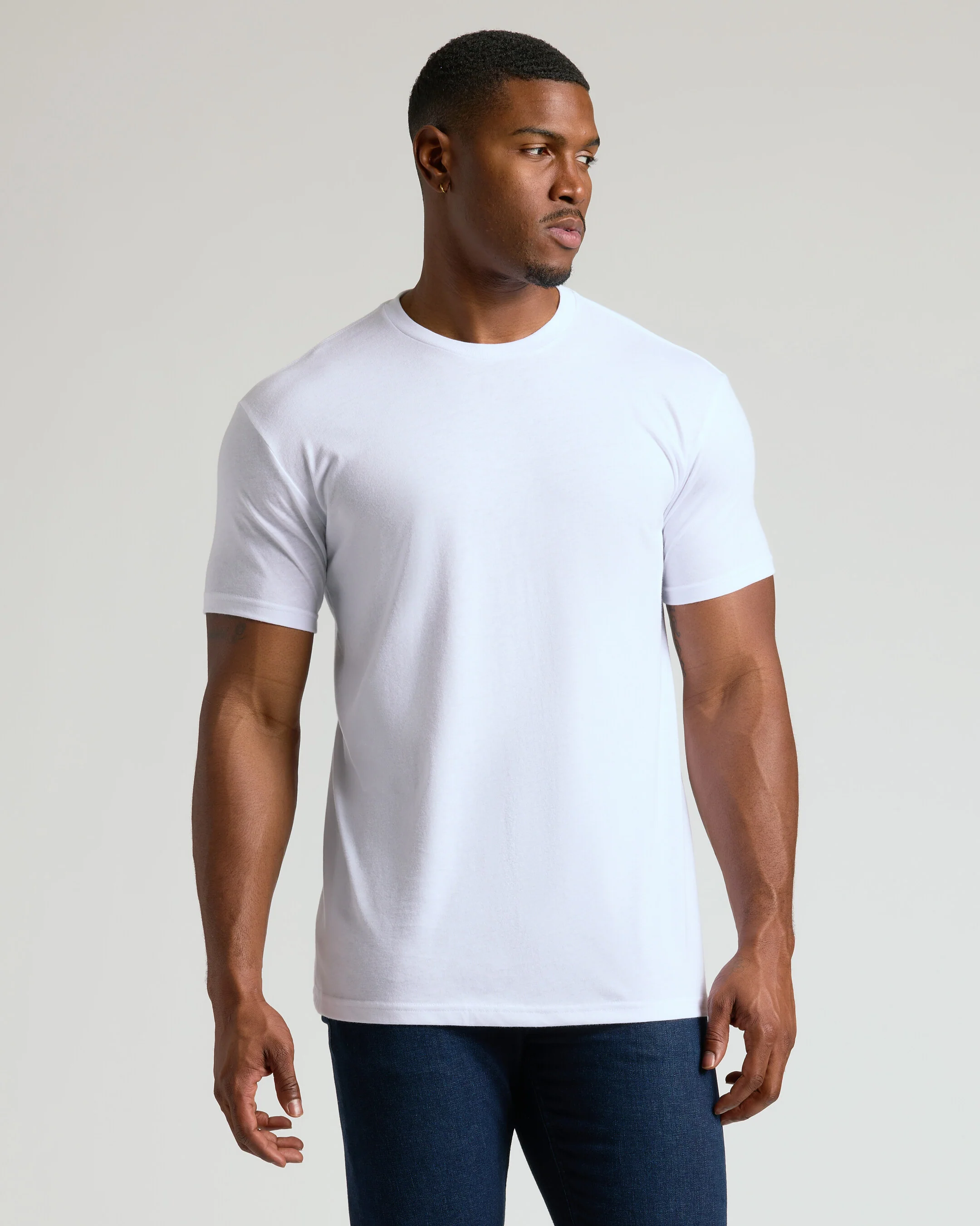 All White Tall Classic Crew 10-Pack - Image 2