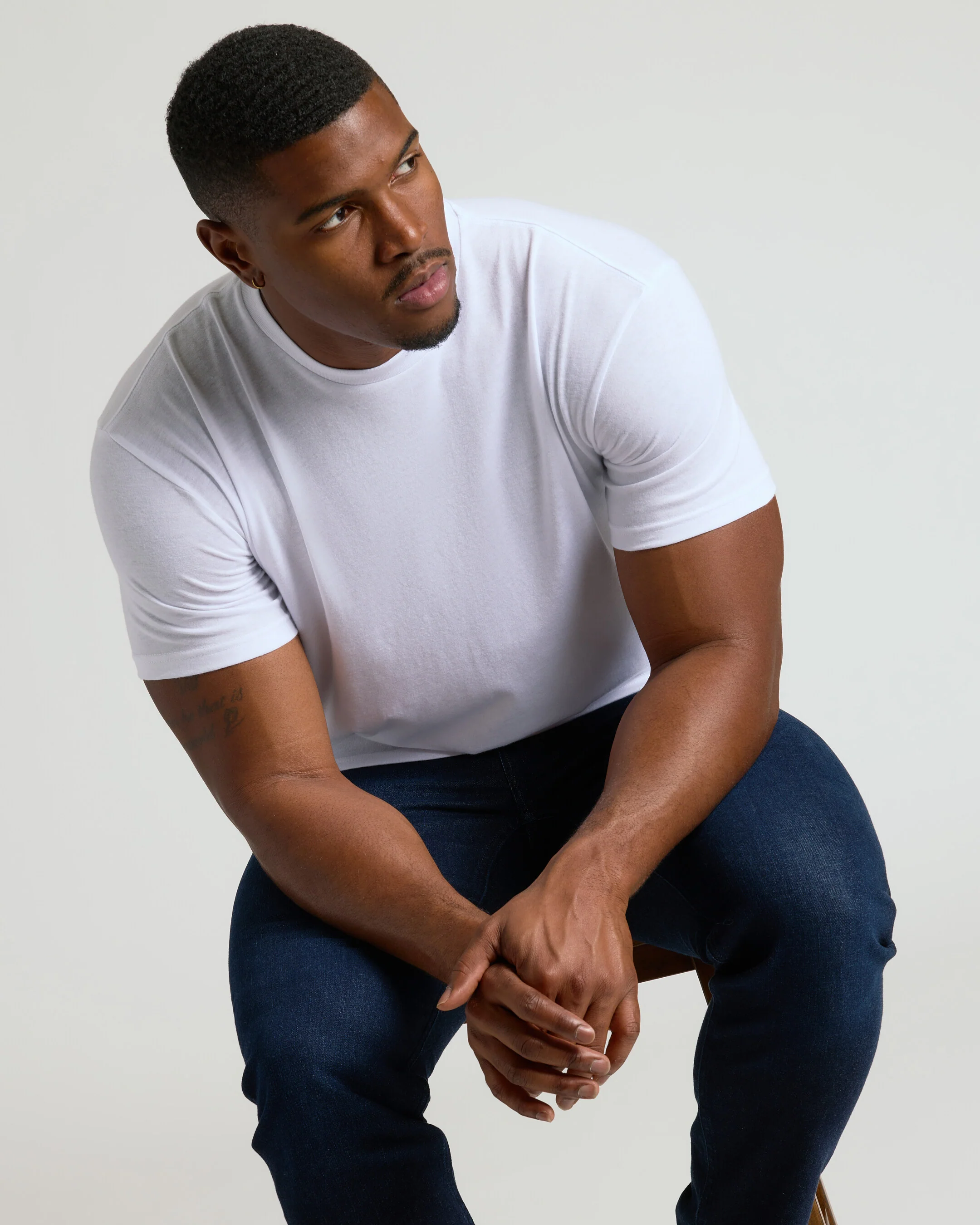 All White Tall Classic Crew 10-Pack - Image 5