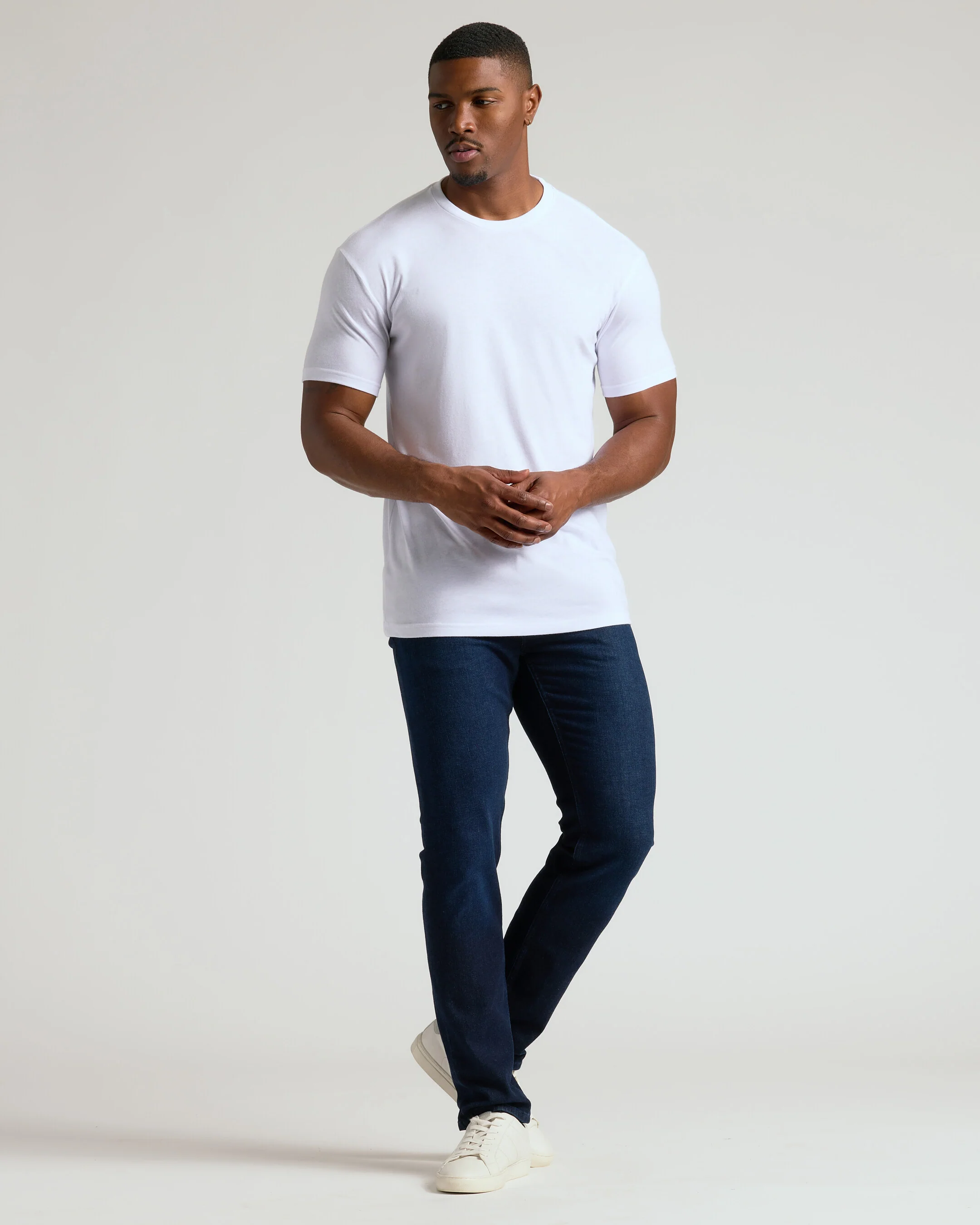 All White Tall Classic Crew 10-Pack - Image 6