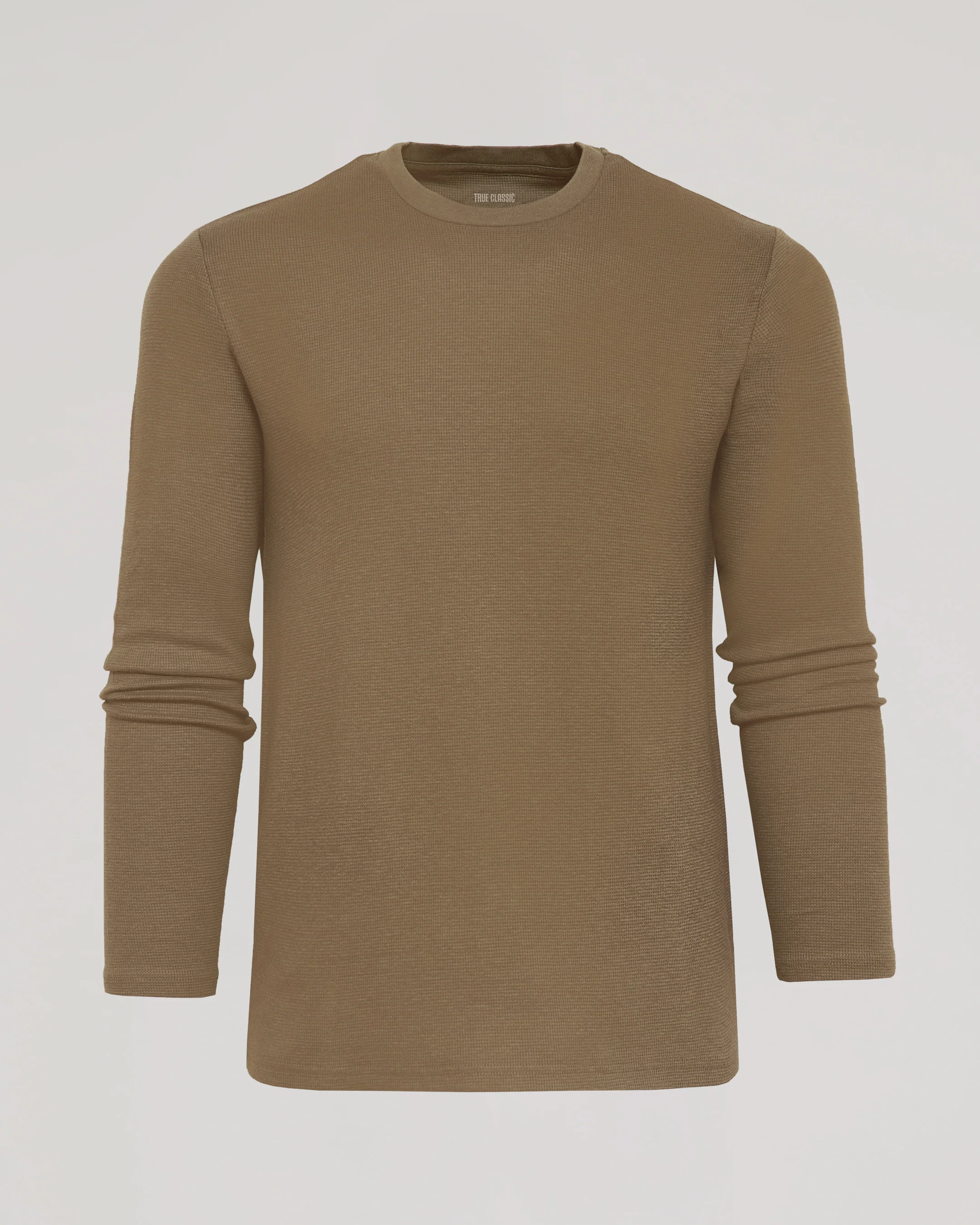 Alpaca Waffle Long Sleeve Crew Neck - Image 2