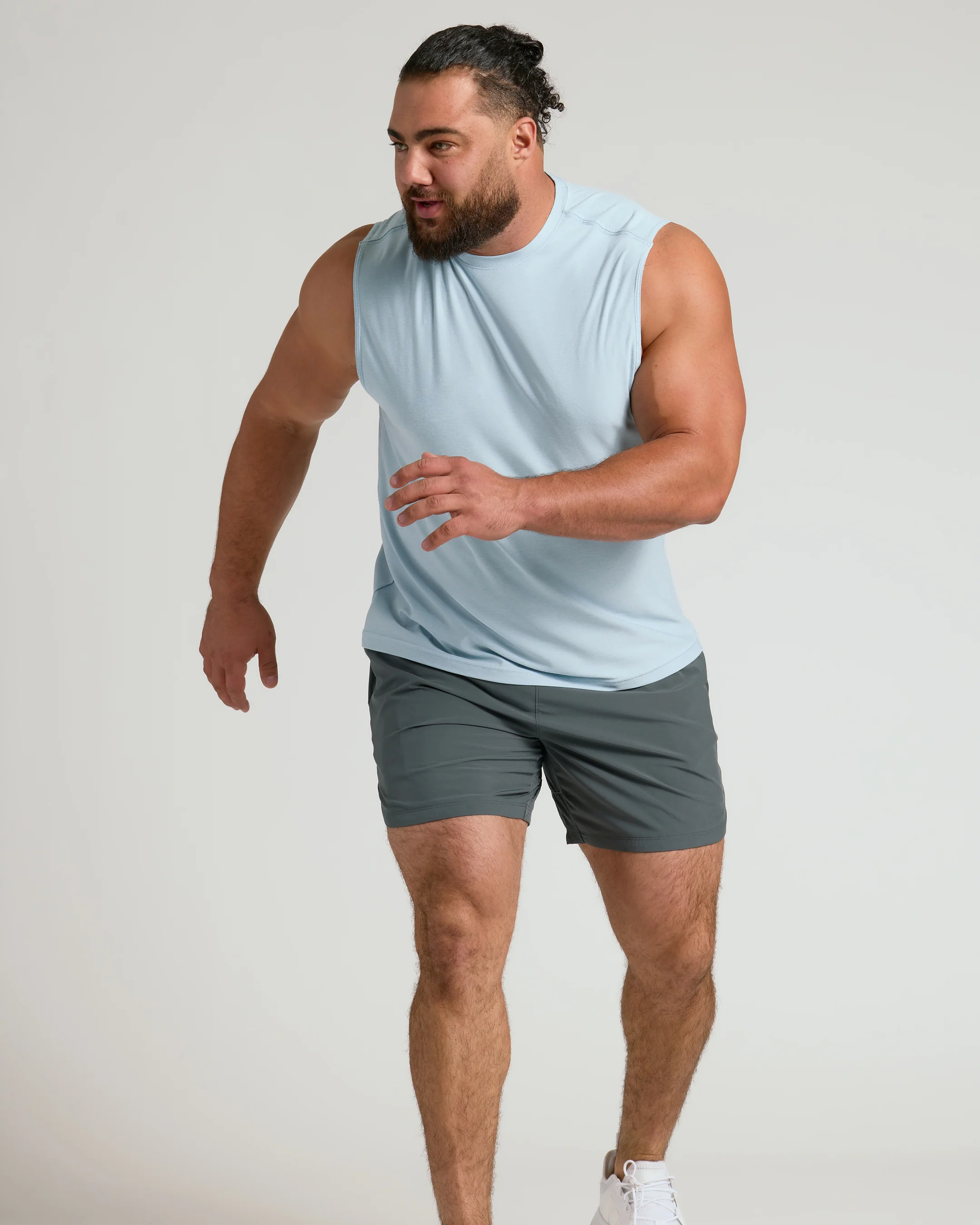 Arctic Sleeveless Active Muscle Tee - Image 4