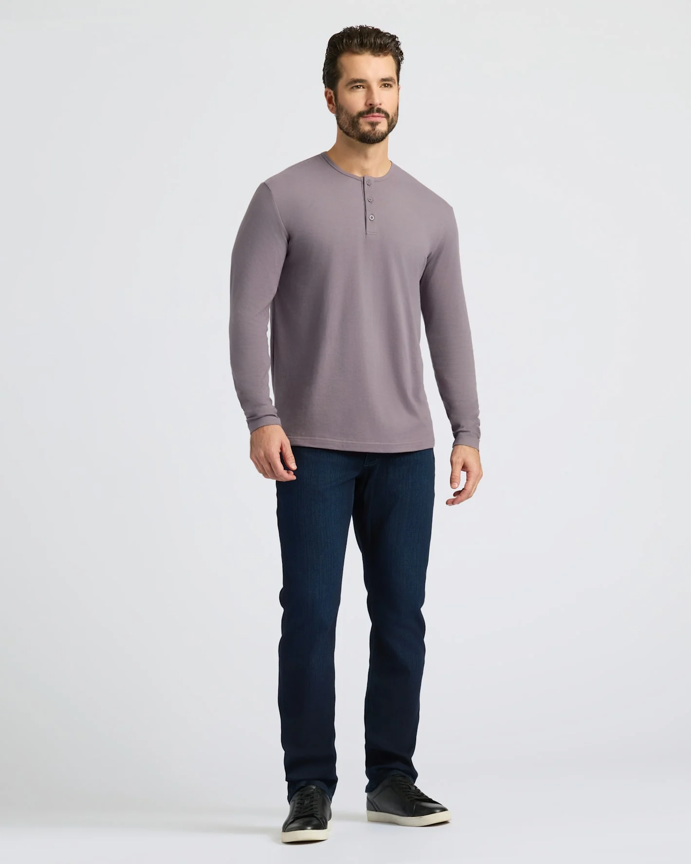 Ashberry Classic Long Sleeve Henley - Image 4