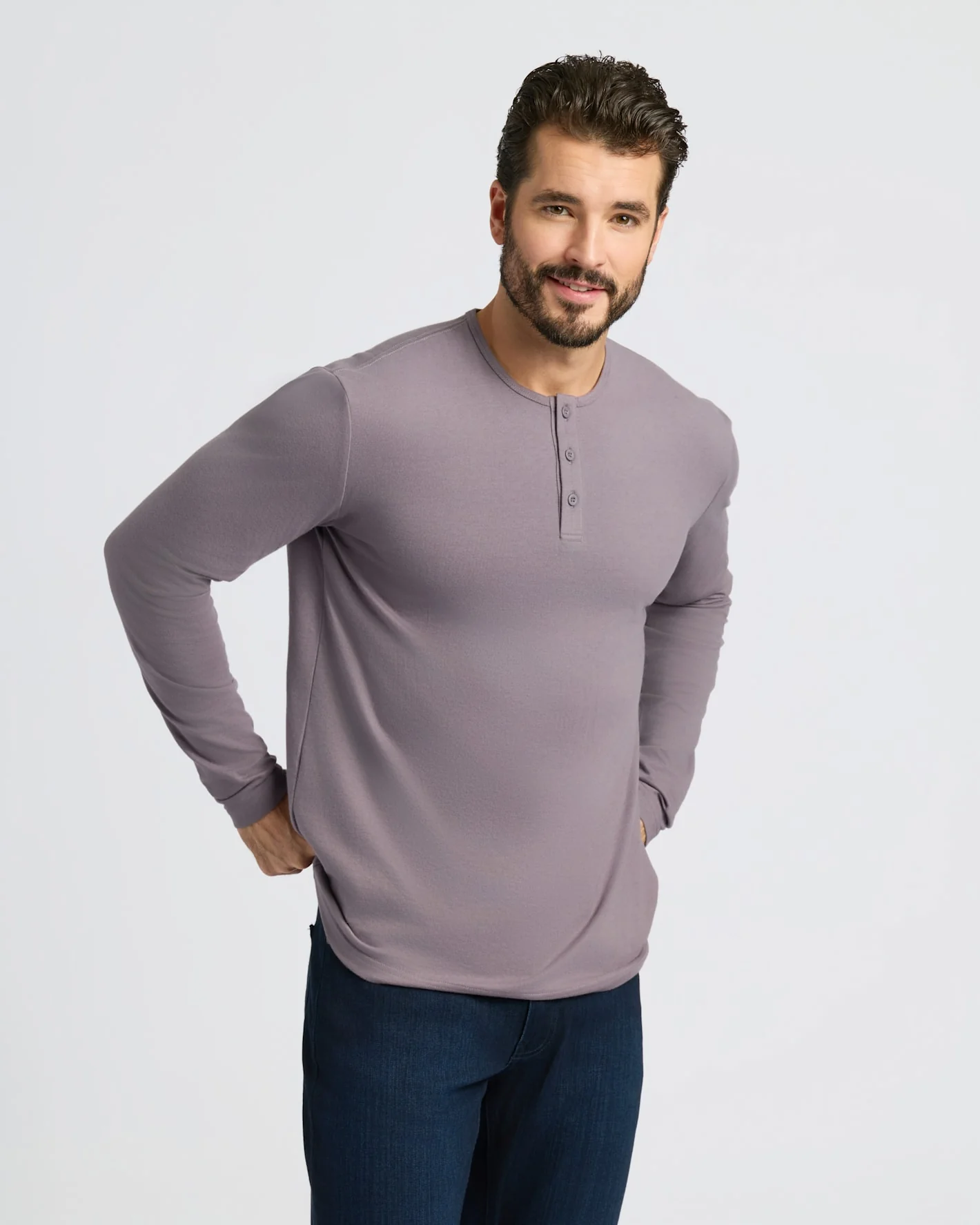 Ashberry Classic Long Sleeve Henley - Image 5