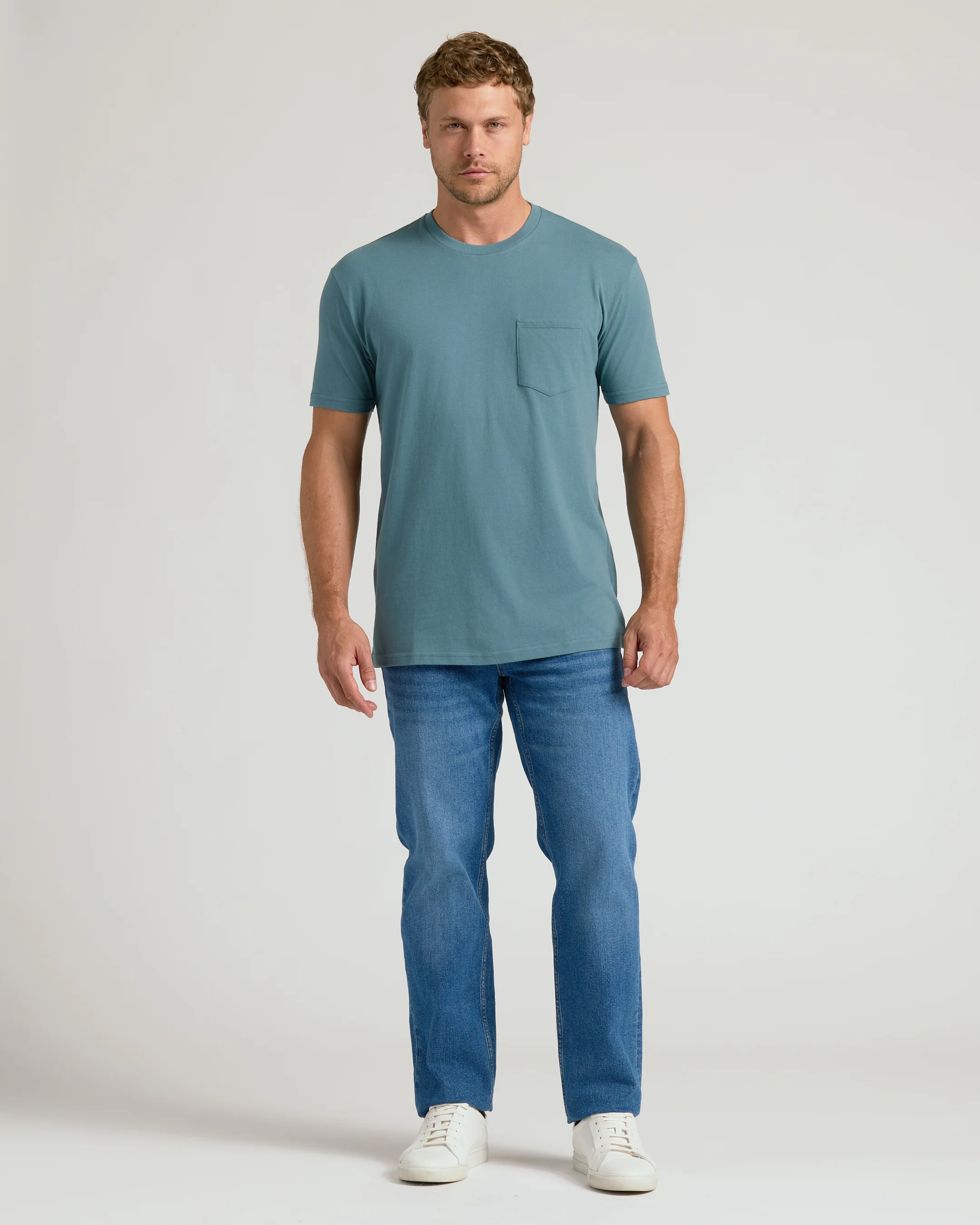 Ashblue Pocket Crew Tee - Image 3