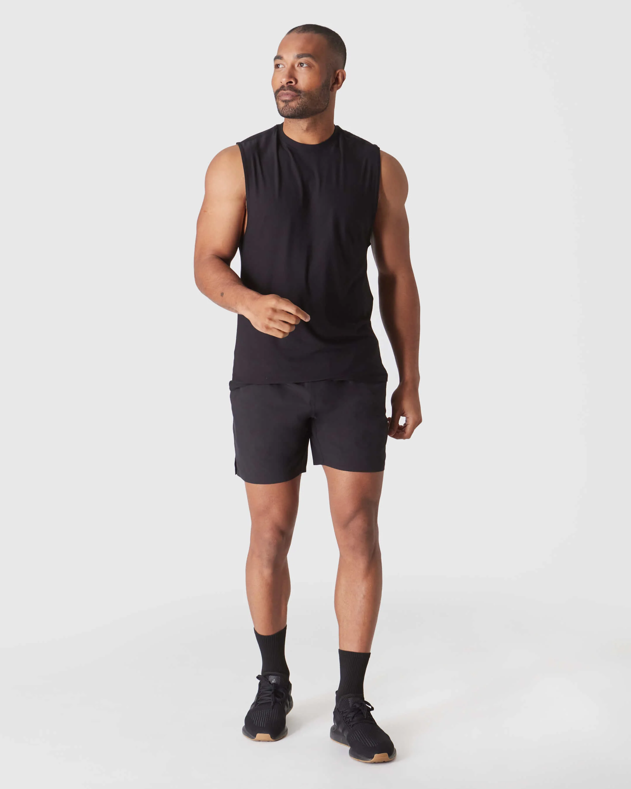 Black 2 In 1 Training Short - Image 5