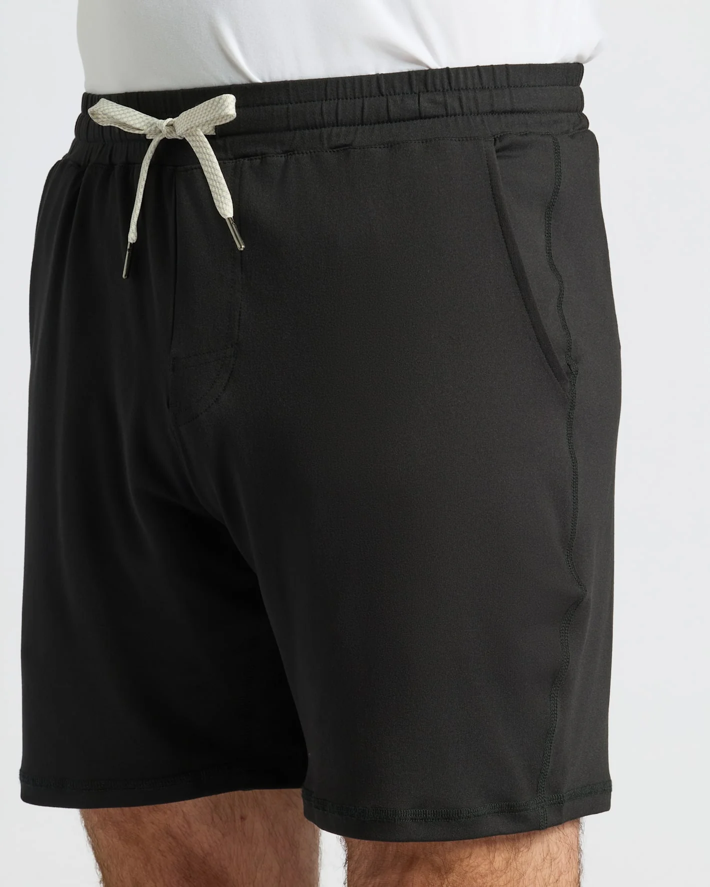Black Active Comfort Shorts - Image 6