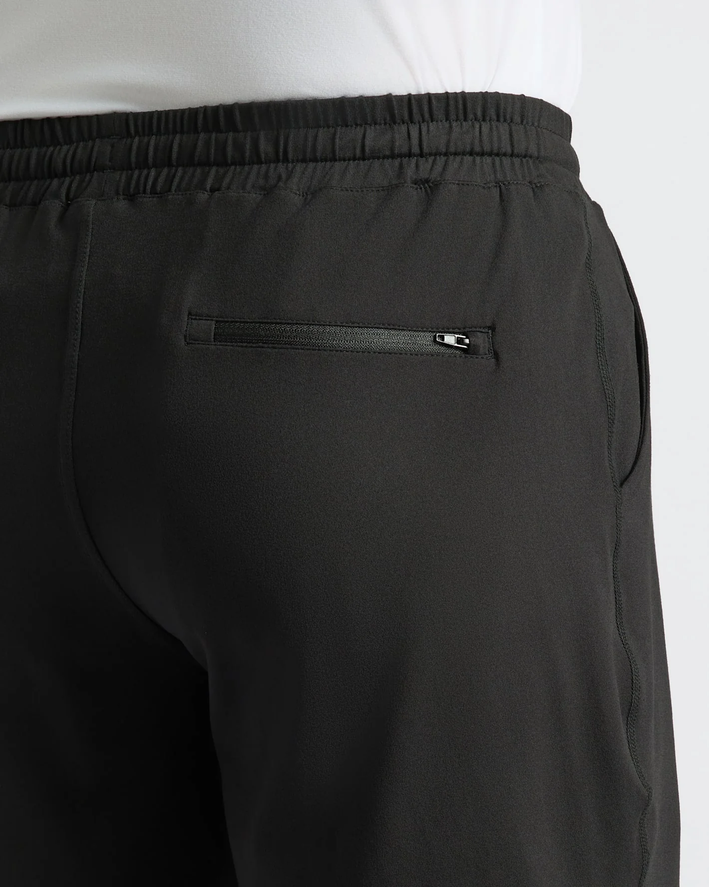 Black Active Comfort Shorts - Image 7