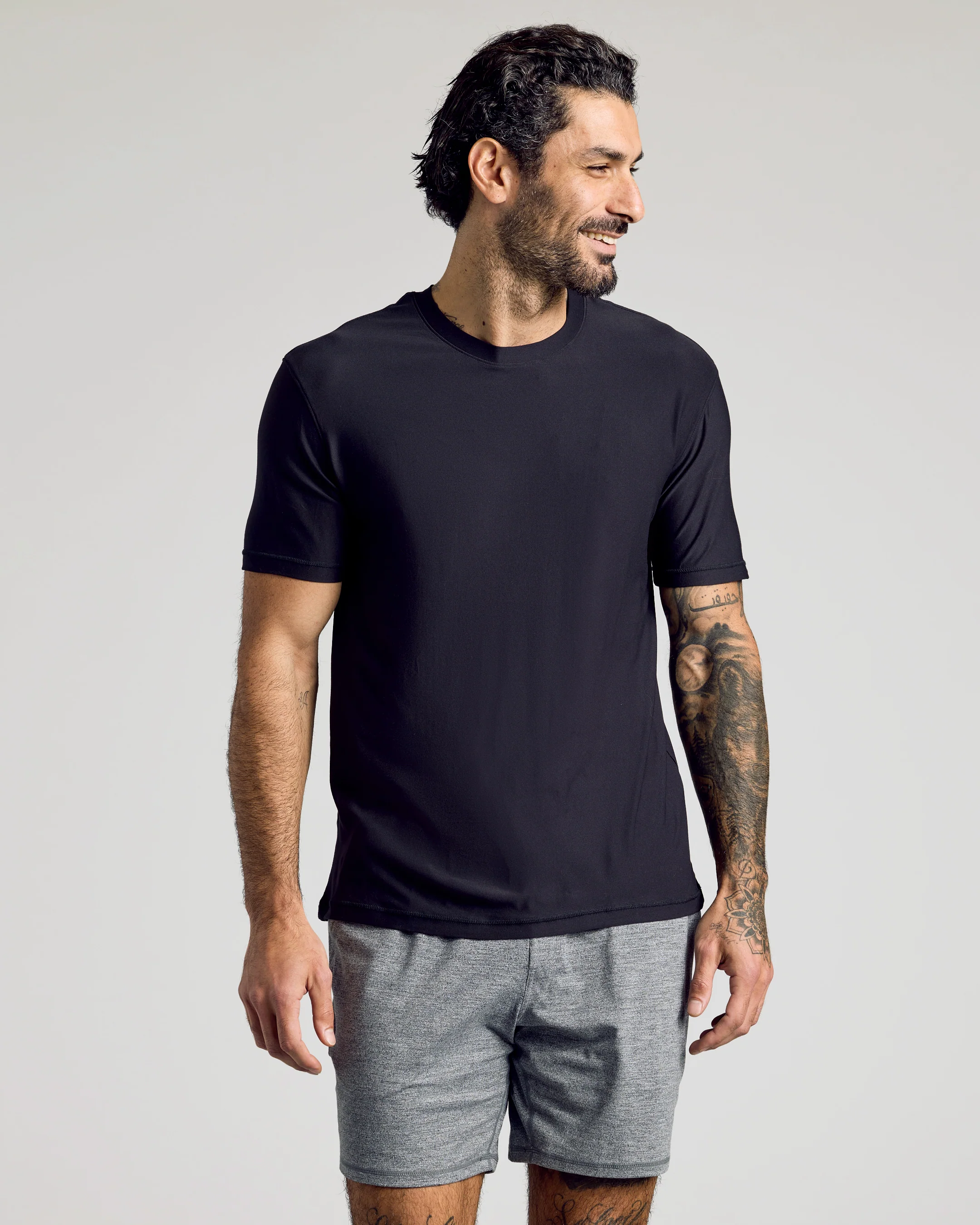 Black Active Crew and Jogger 2-Pack - Image 2