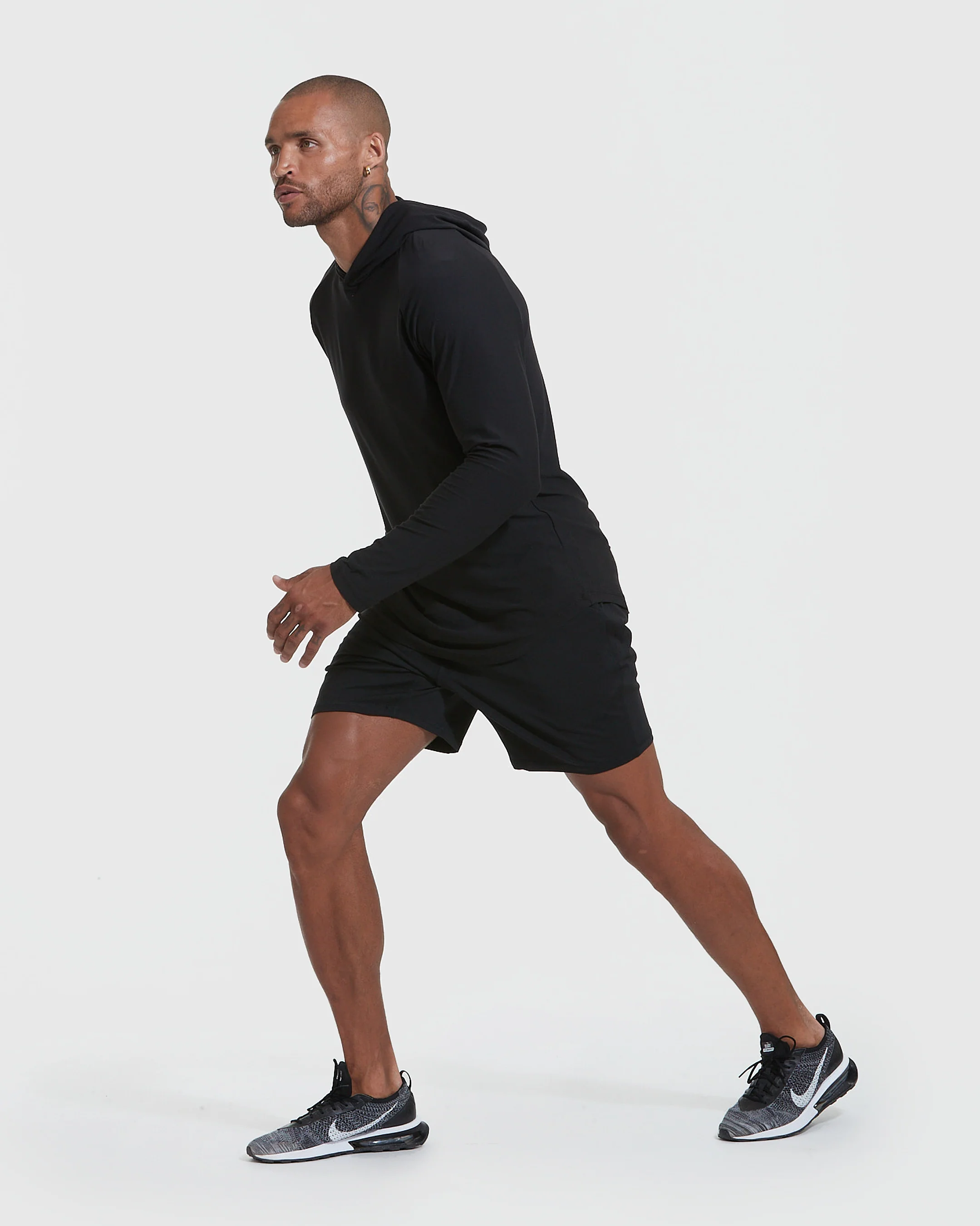 Black Active Hoodie - Image 5