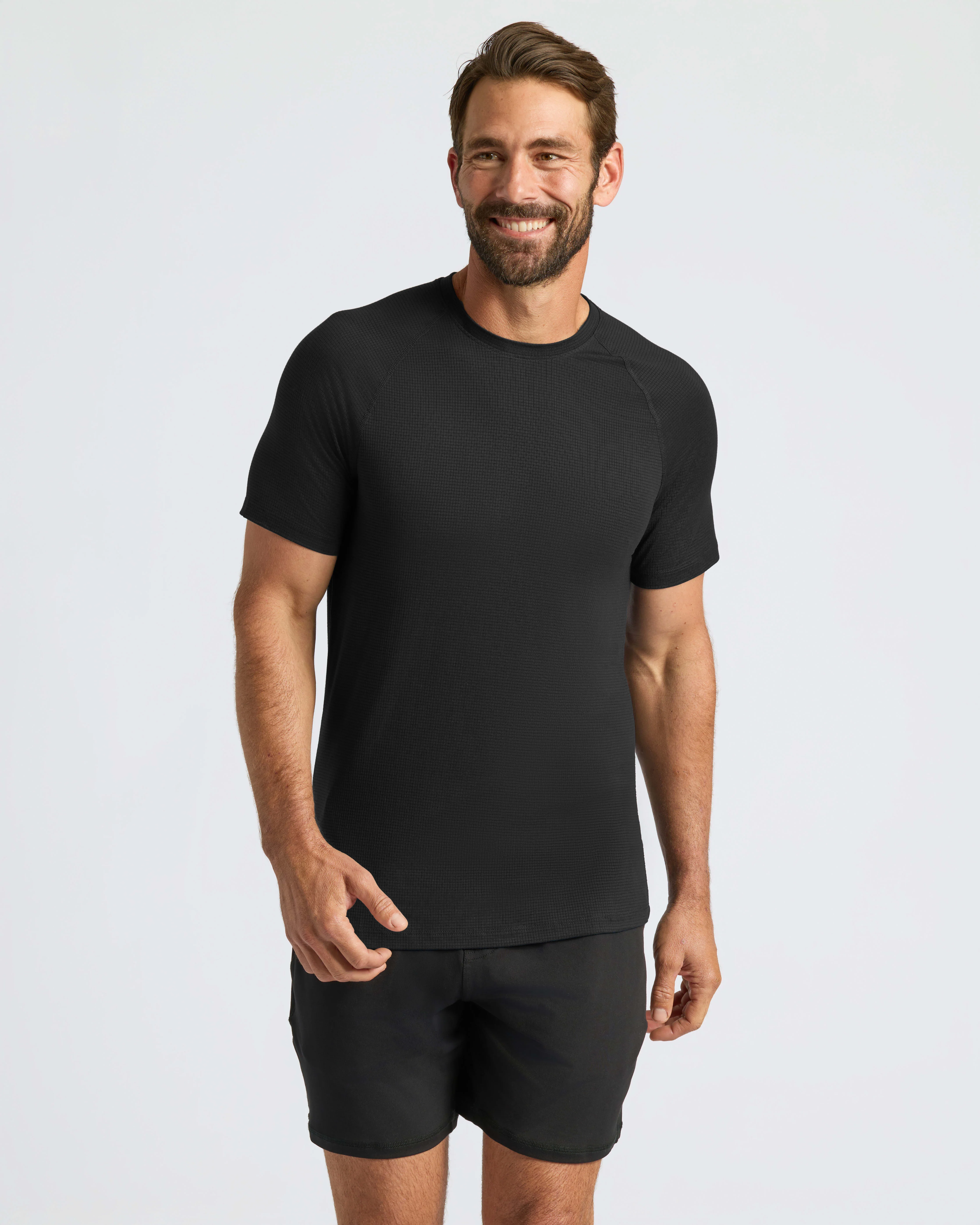 Black Active Mesh Crew 3-Pack - Image 2