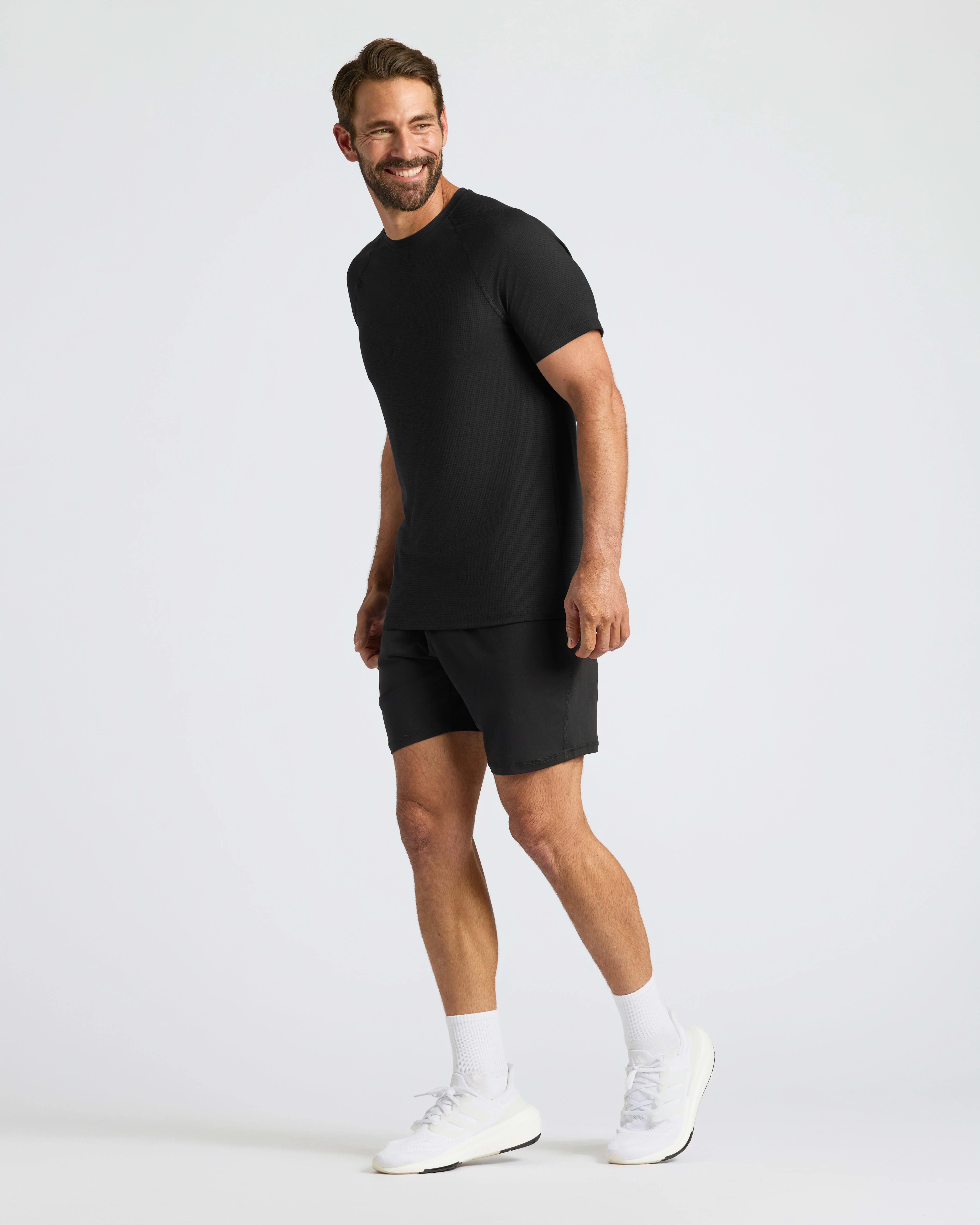 Black Active Mesh Crew 3-Pack - Image 4