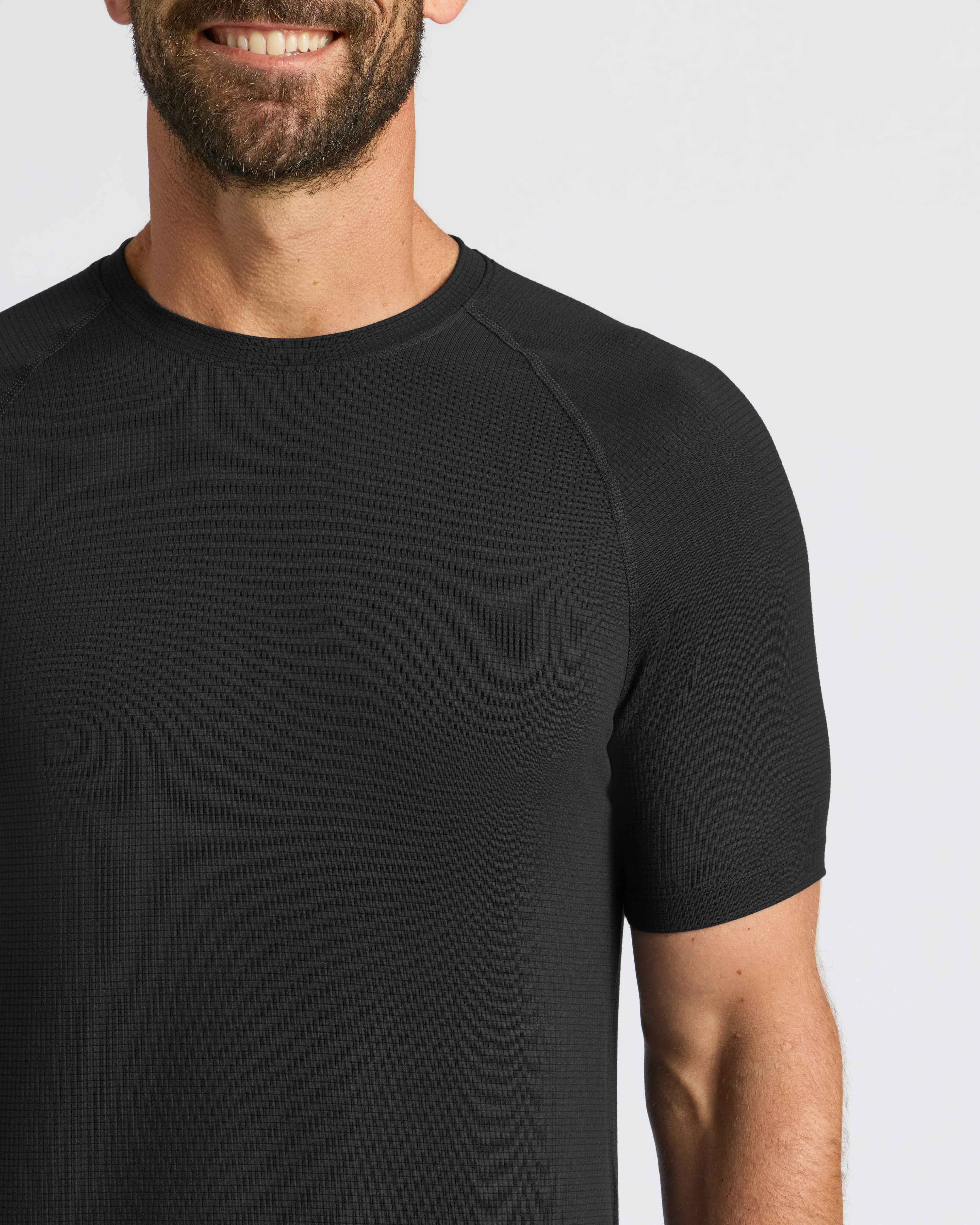 Black Active Mesh Crew 3-Pack - Image 6