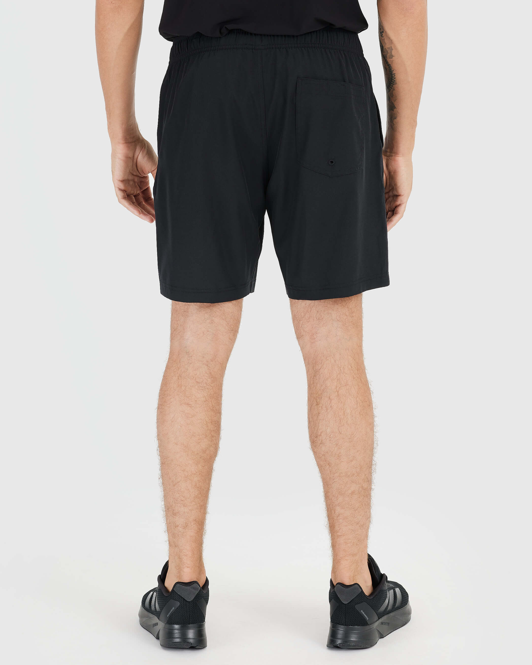 Black Active Quick Dry Shorts with Liner - Image 4
