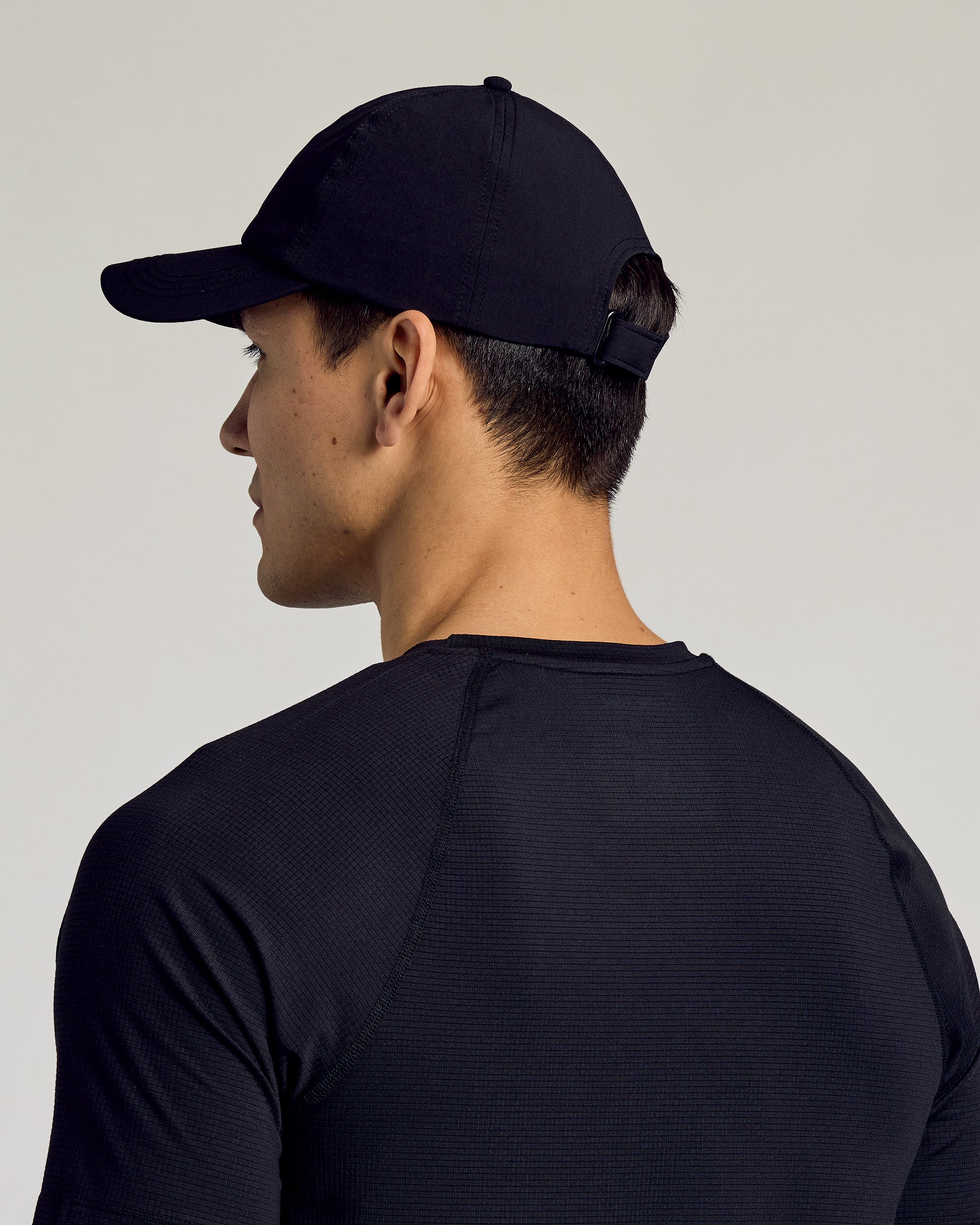 Black Active Running Cap - Image 5