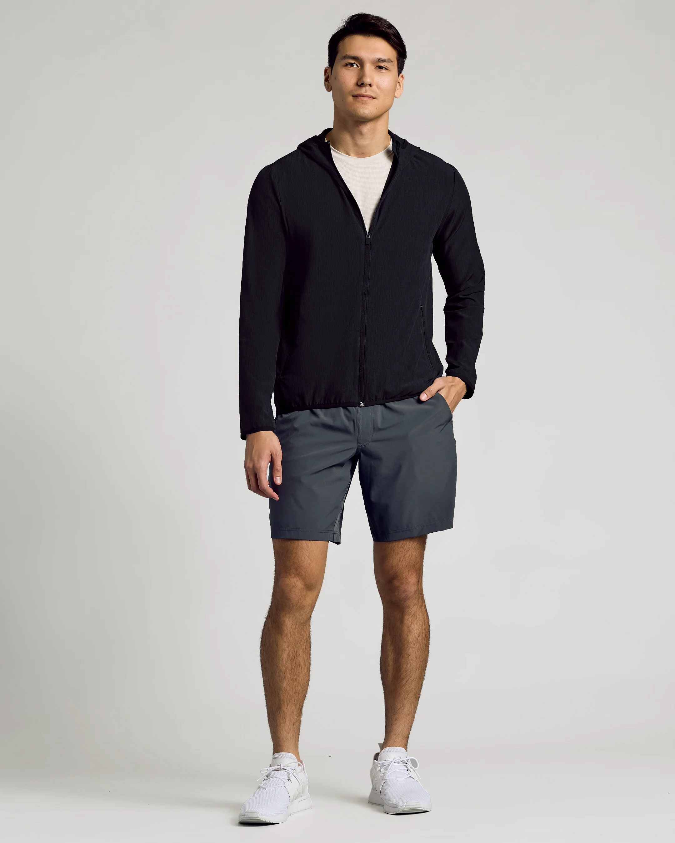 Black Active Shell Jacket - Image 3