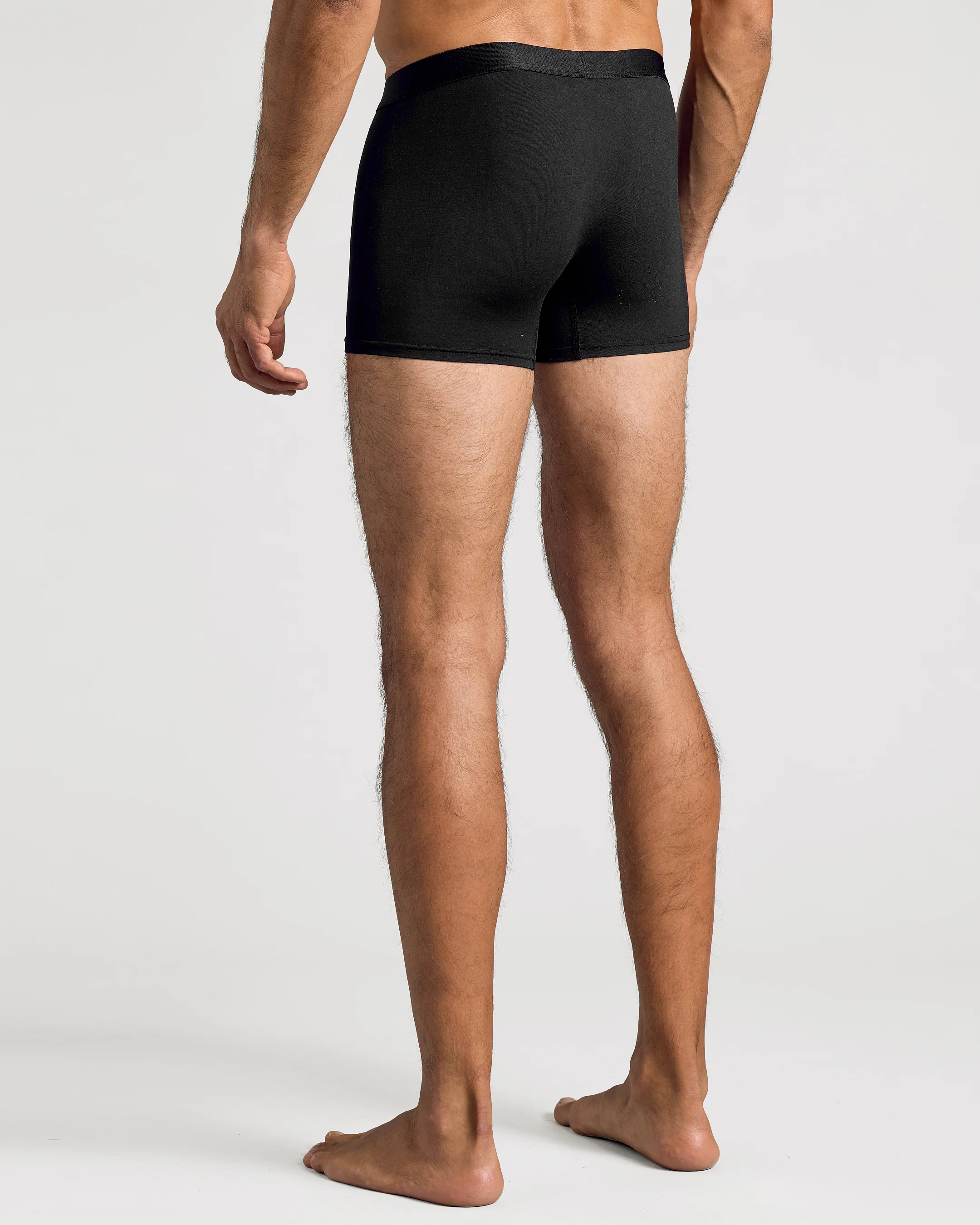 Black Boxer Trunks W/ Fly 12-Pack - Image 4