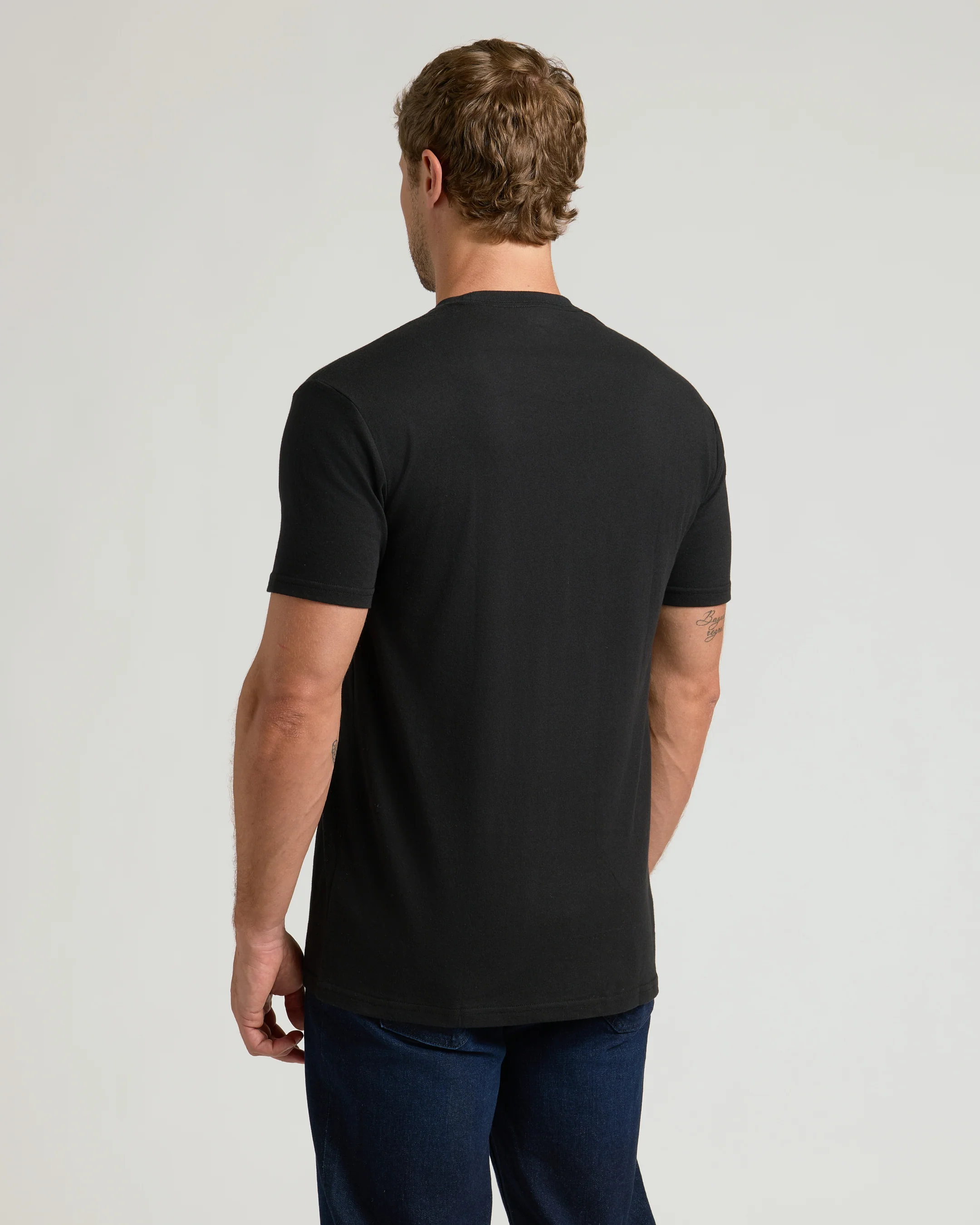 Black Classic Pocket Crew 2-Pack - Image 4