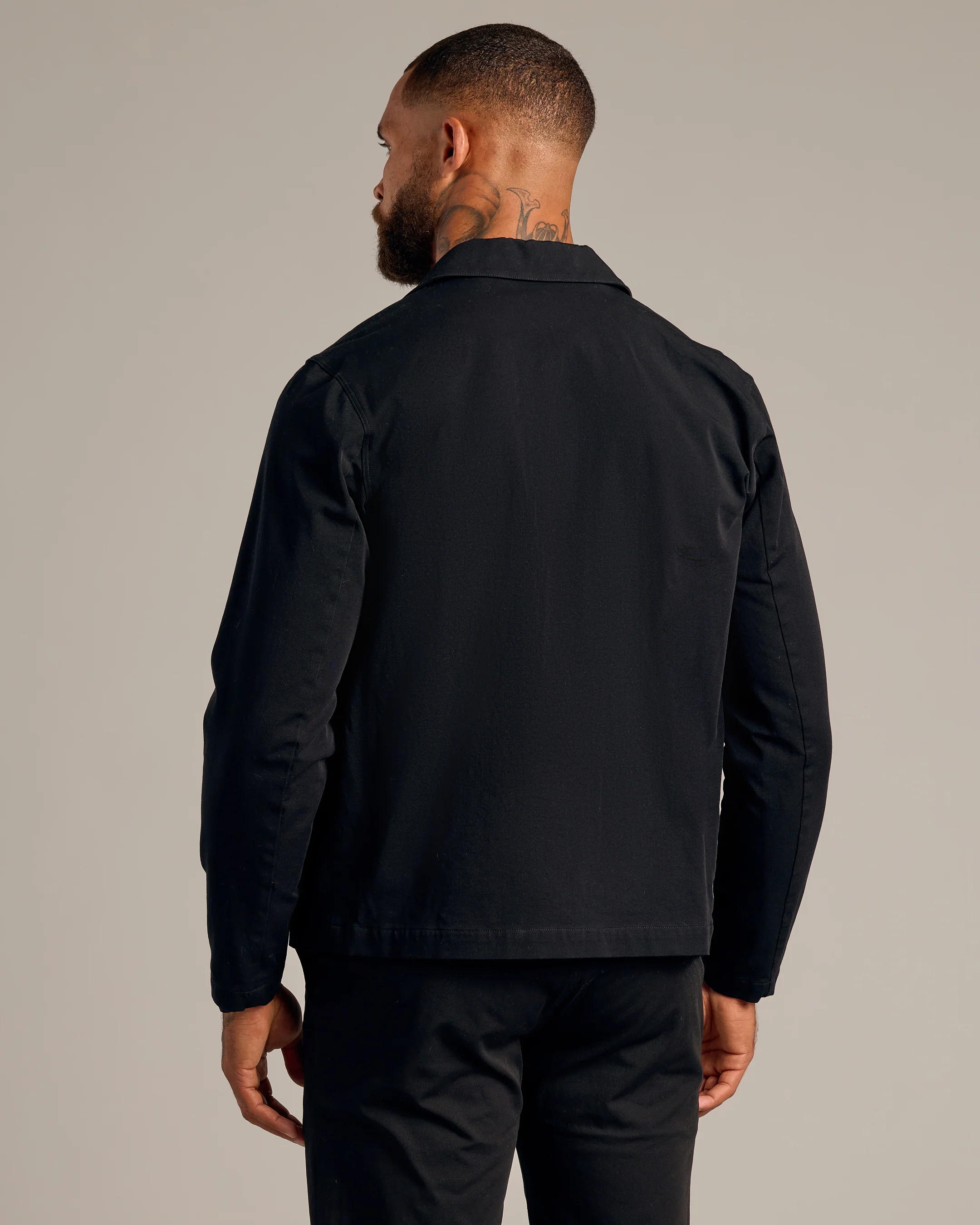 Black Coaches Jacket - Image 3