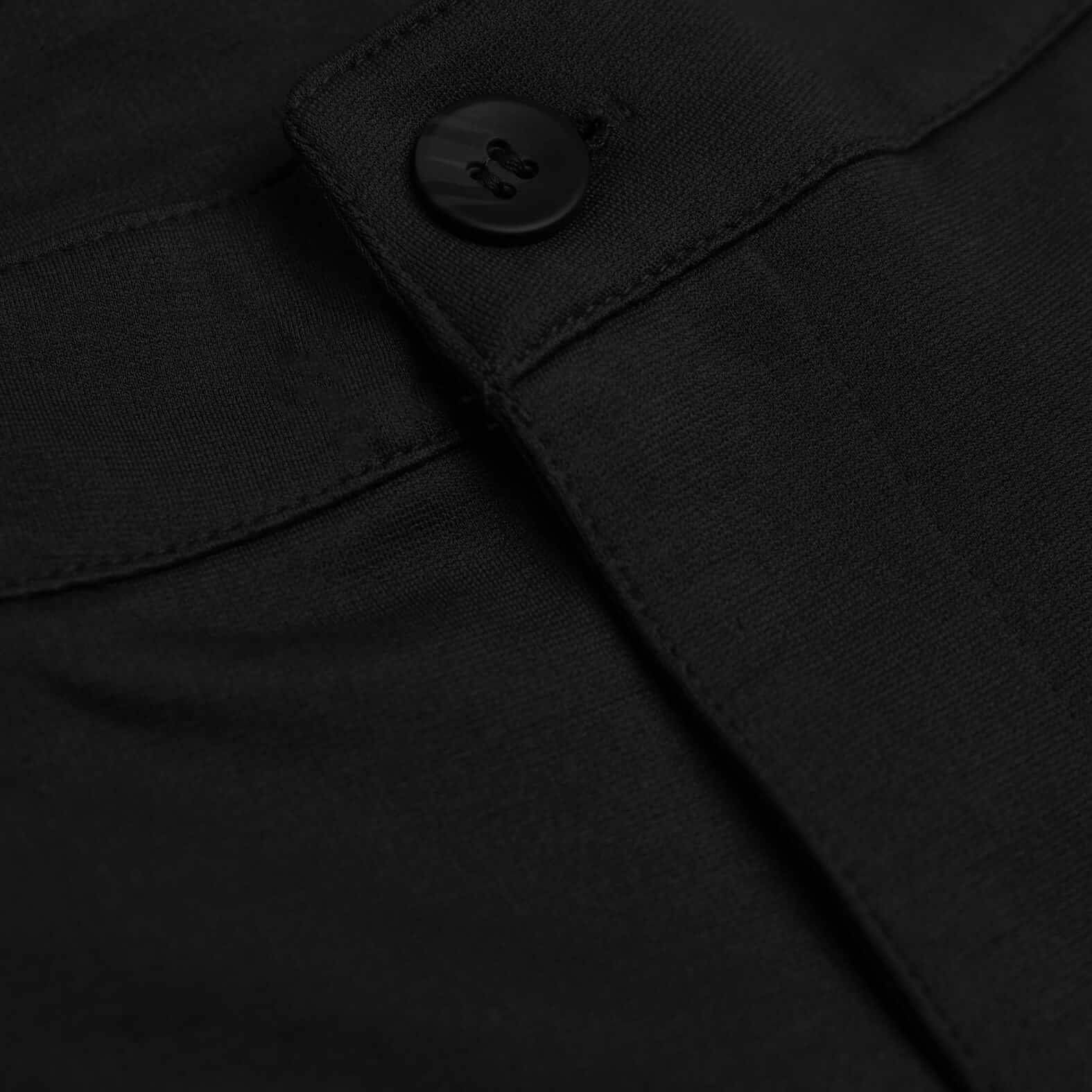 9" Black Comfort Knit Chino Shorts - Image 5