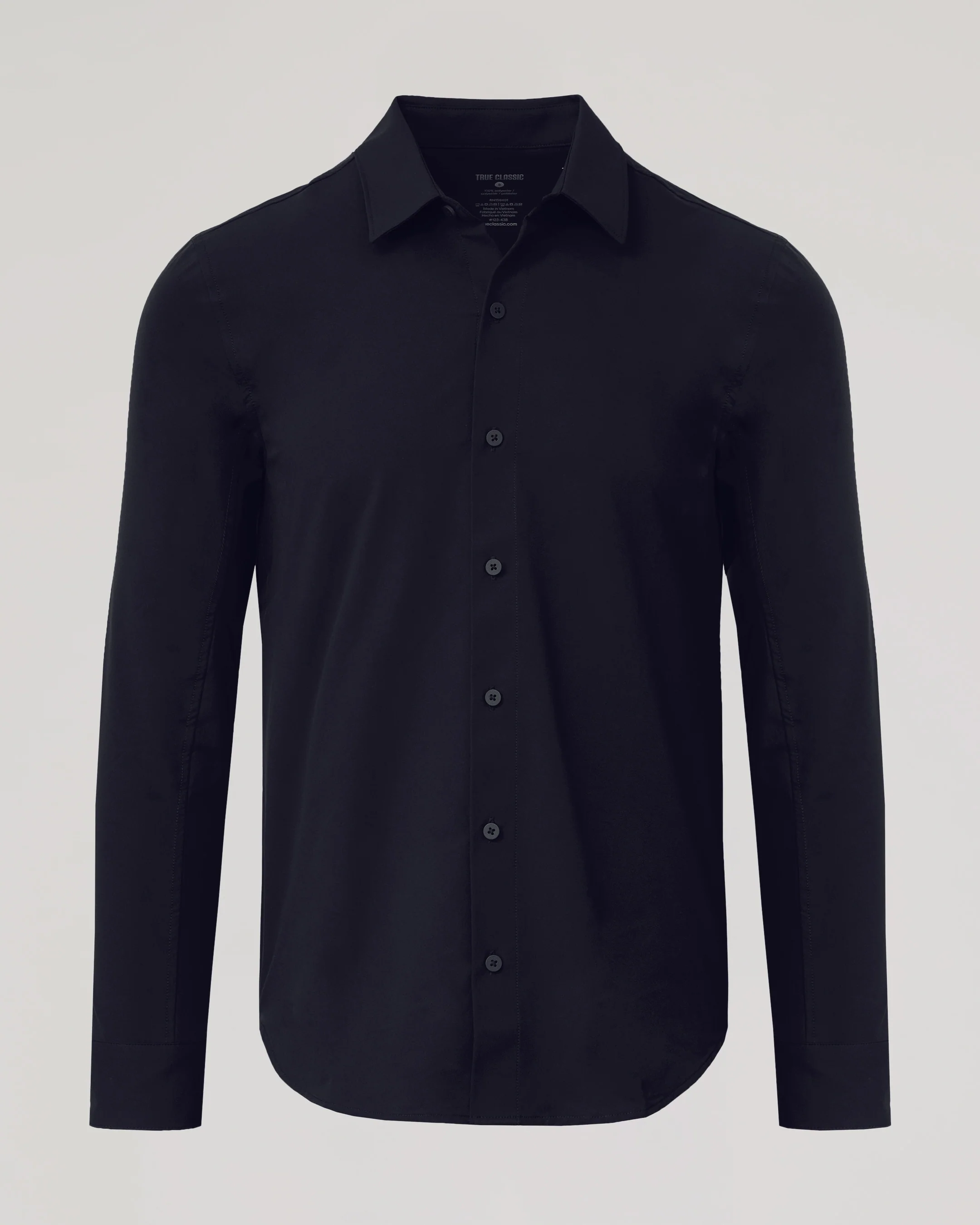 Black Commuter Long Sleeve Shirt - Image 2