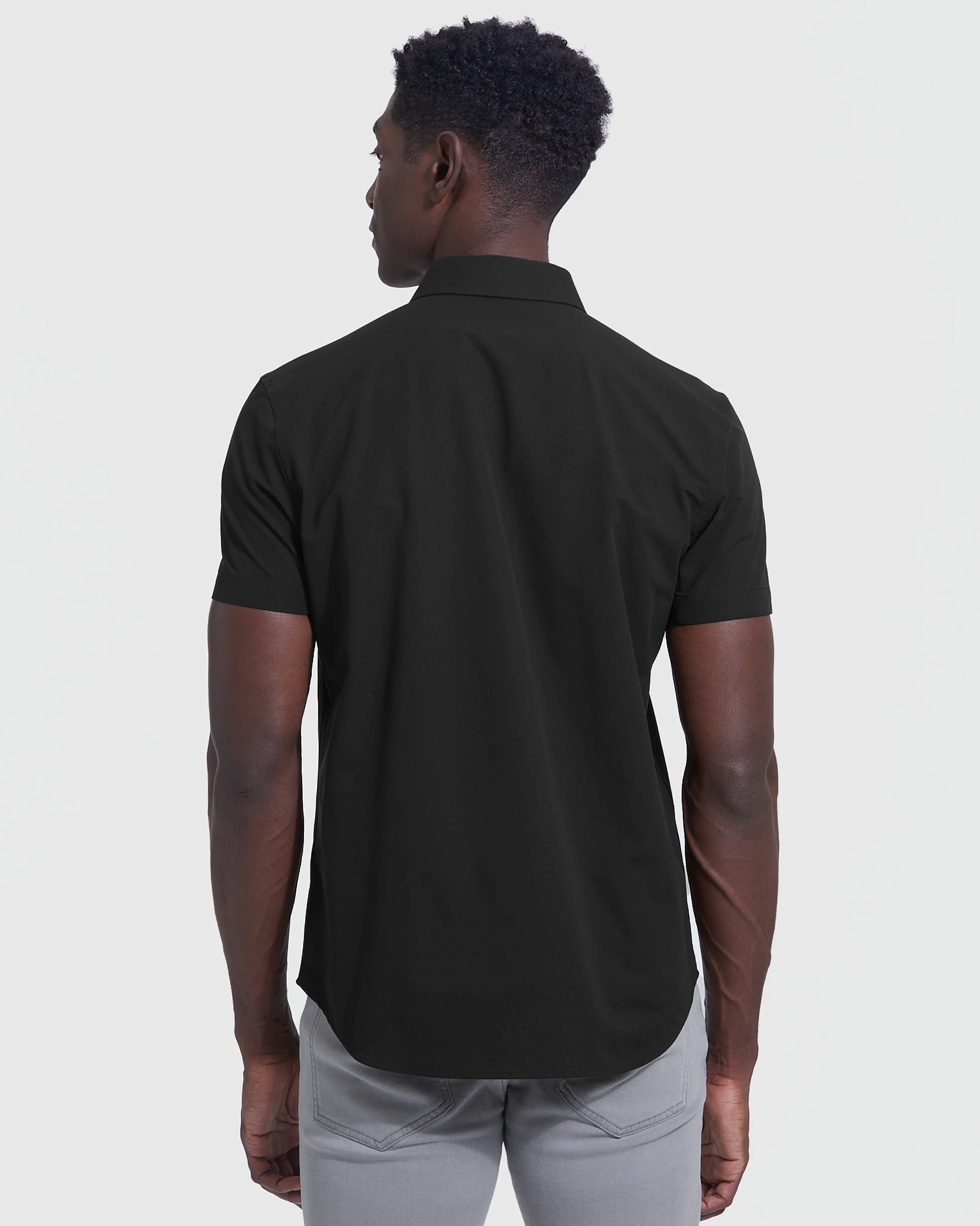 Black Commuter Short Sleeve Shirt - Image 3