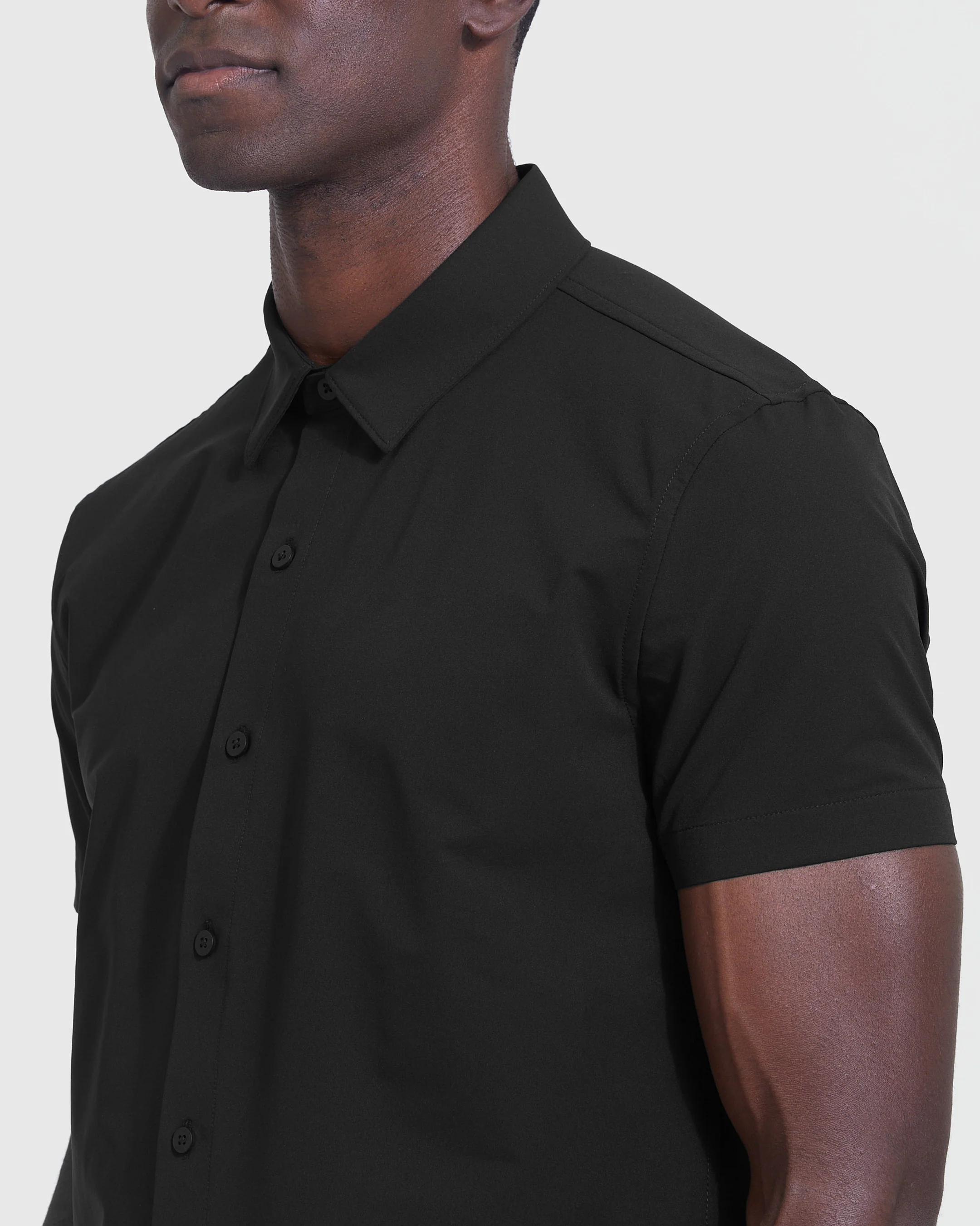 Black Commuter Short Sleeve Shirt - Image 5